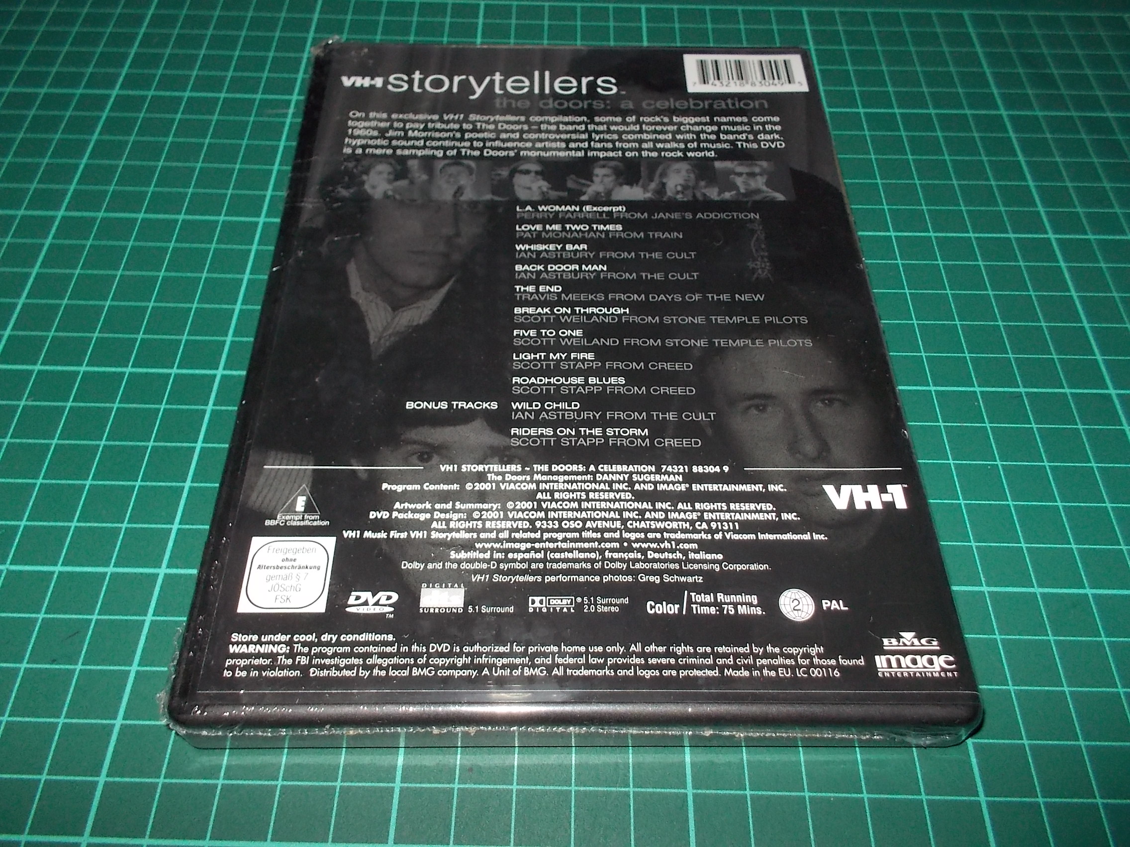VH-1 STORYTELLERS - THE DOORS: A CELEBRATION (DVD)
