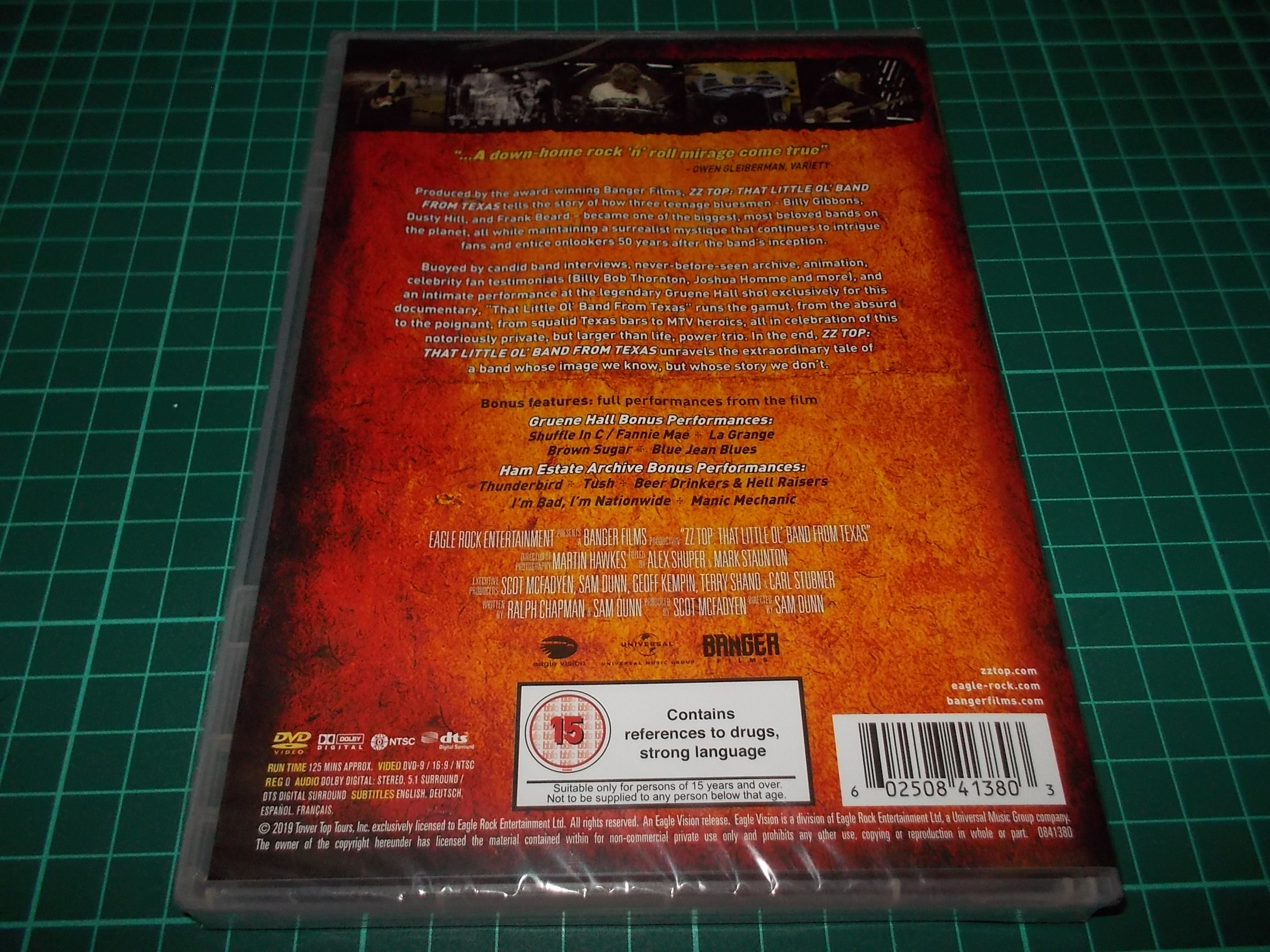 ZZ TOP - THAT LITTLE OL' BAND FROM TEXAS (DVD)