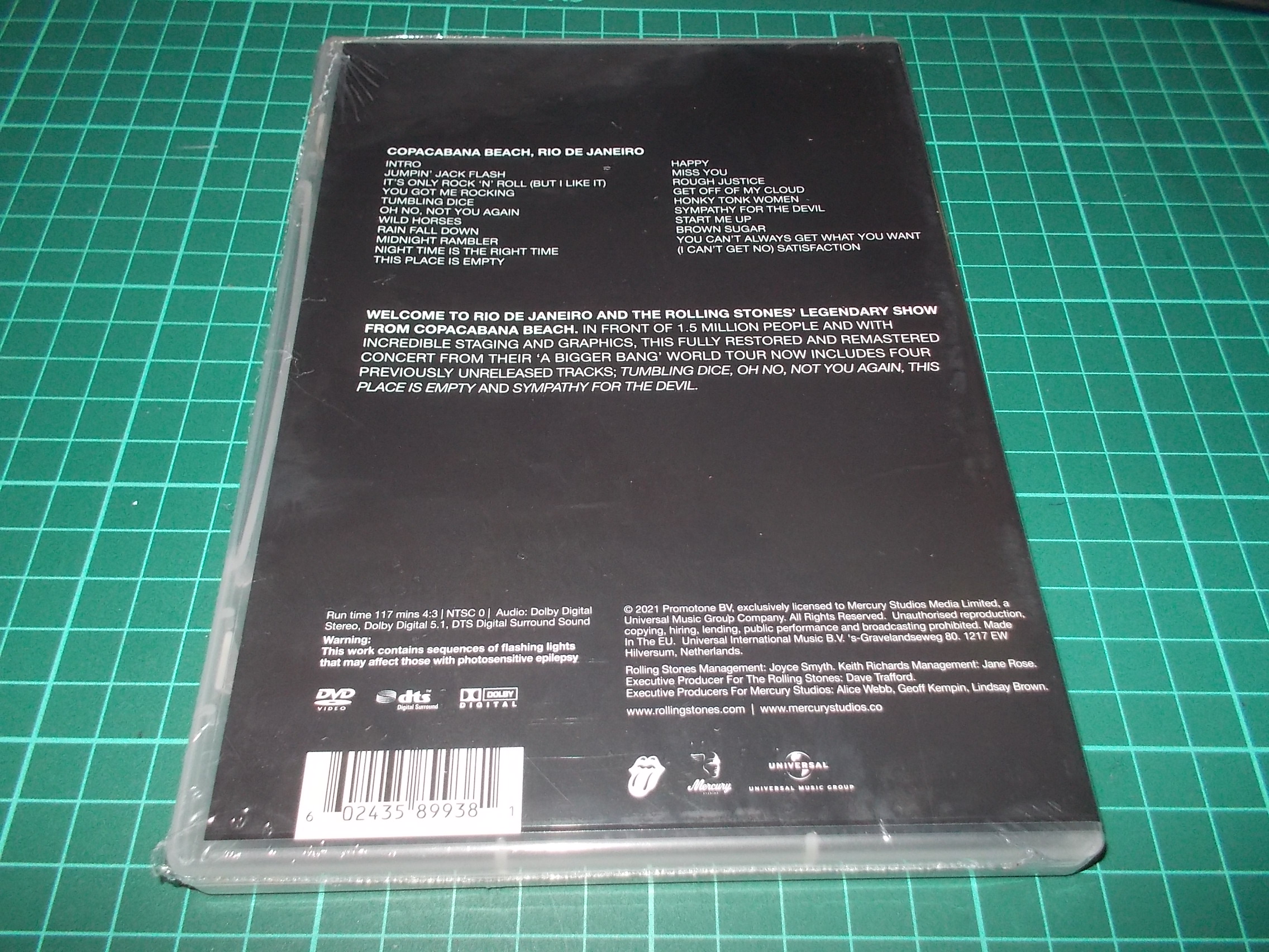 The Rolling Stones - A Bigger Bang - Live On Copacabana Beach (DVD) REMASTERED