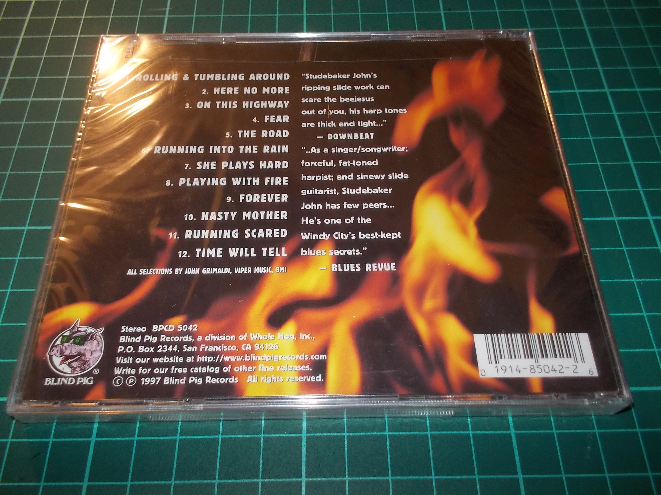 Studebaker John And The Hawks - Time Will Tell  (CD)