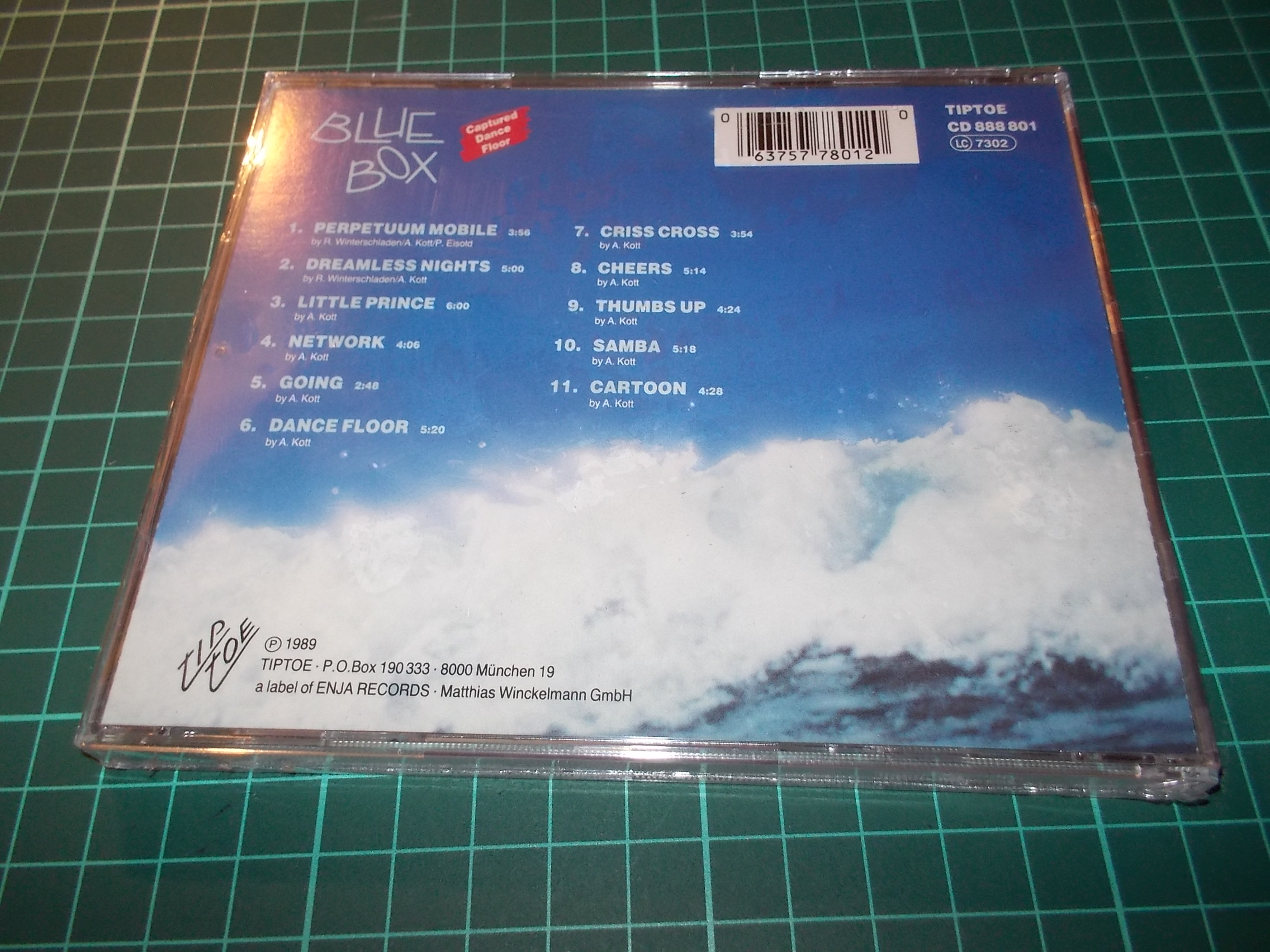 Blue Box - Captured Dance Floor (CD)