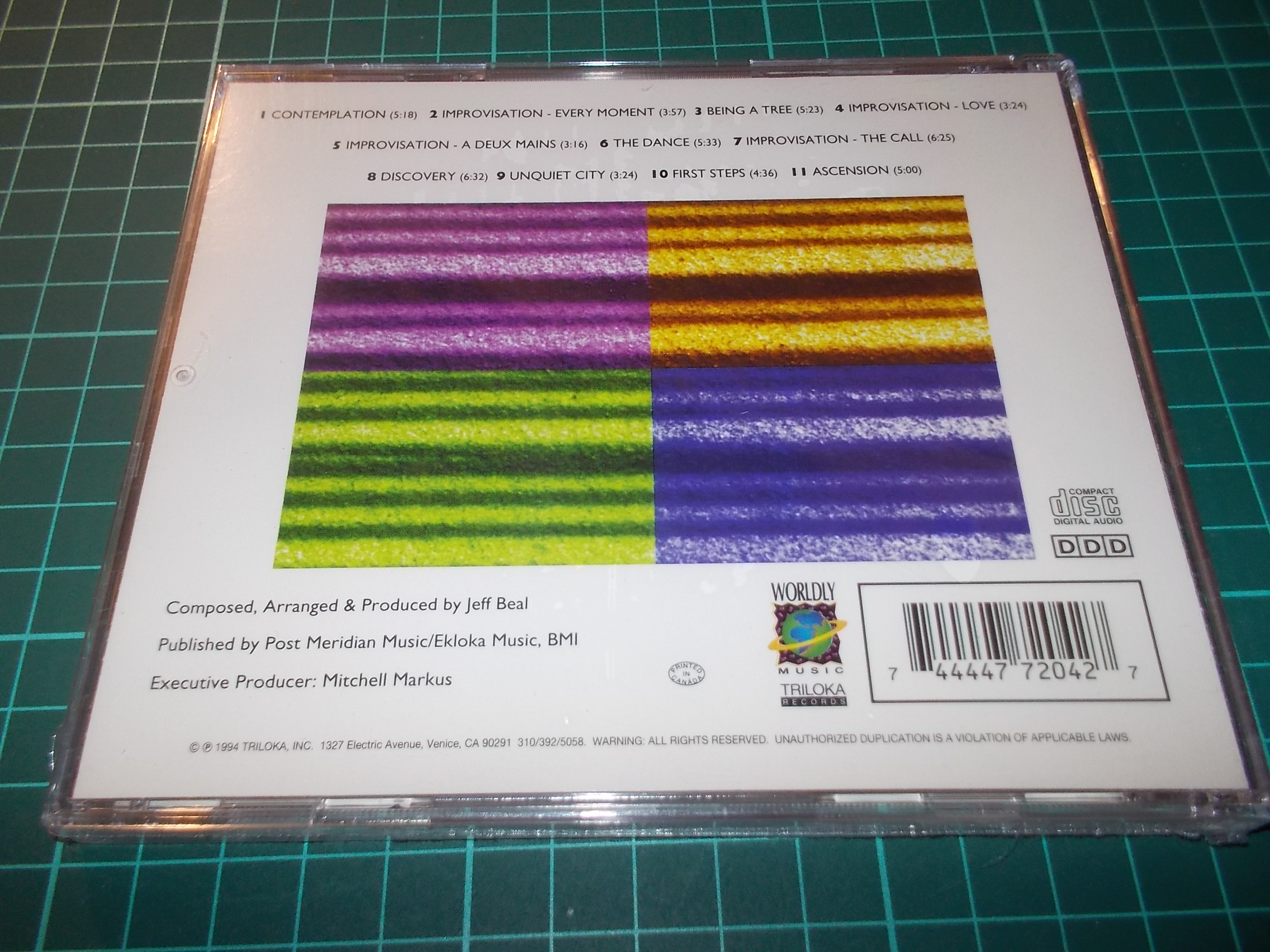 Jeff Beal - Contemplations (CD) 