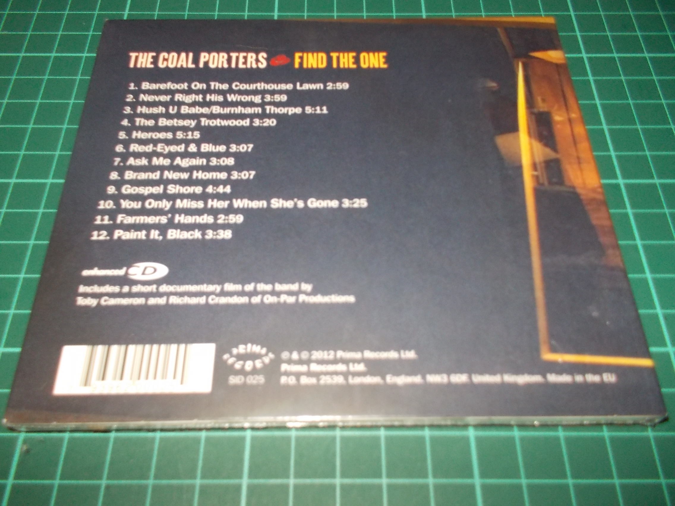The Coal Porters - Find the One (CD) Digipack
