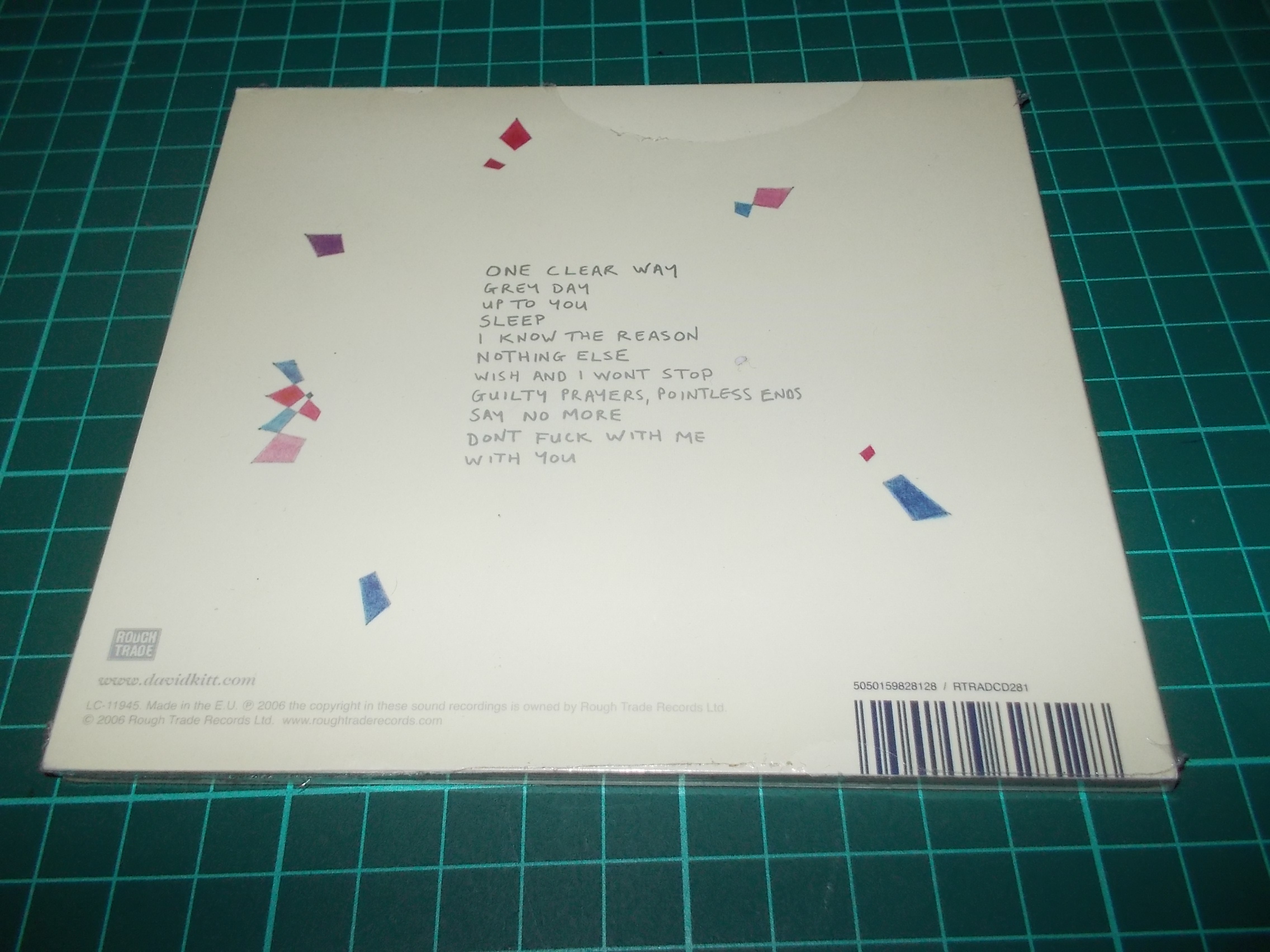 David Kitt - Not Fade Away (CD) Digipack