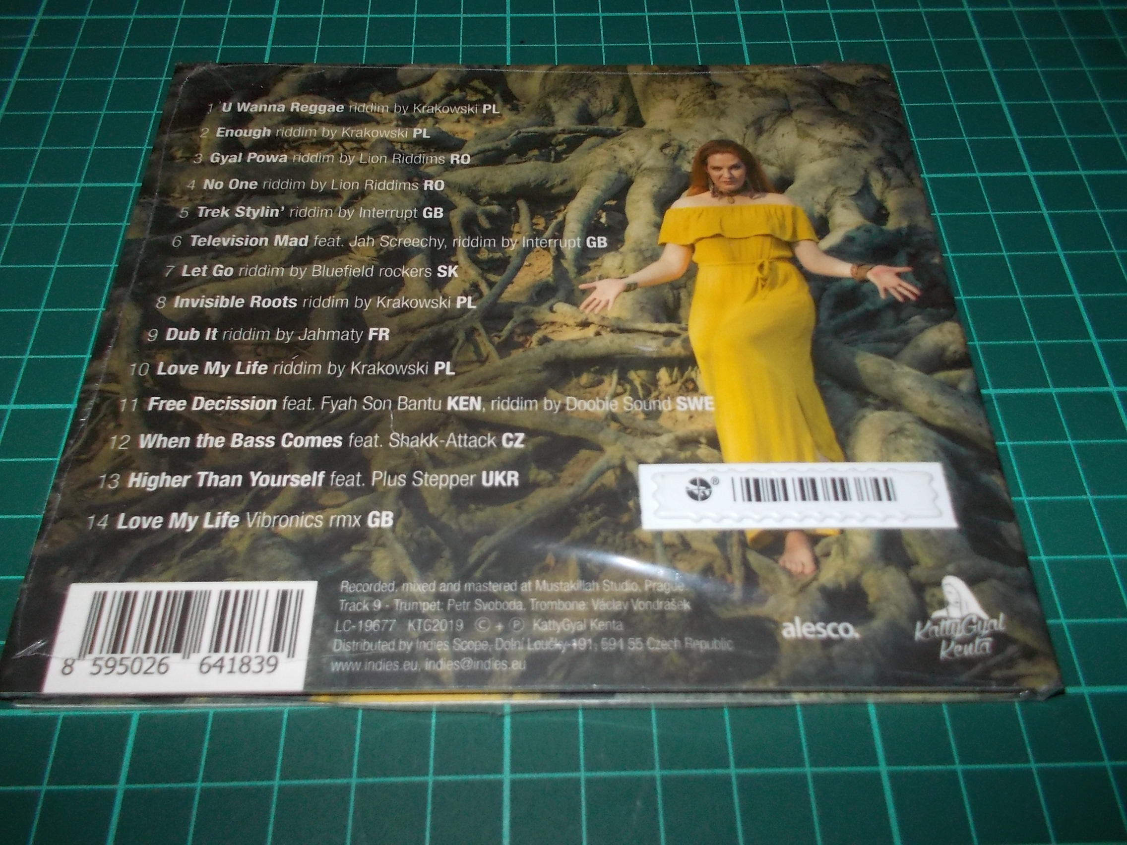 KENTA KATTYGYAL - INVISIBLE ROOTS (CD) Digipack