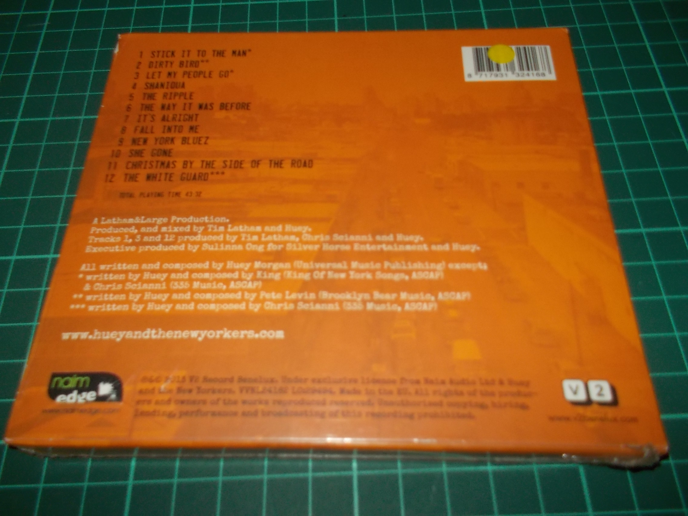 Huey And The New Yorkers - Say It To My Face (CD) Digipack