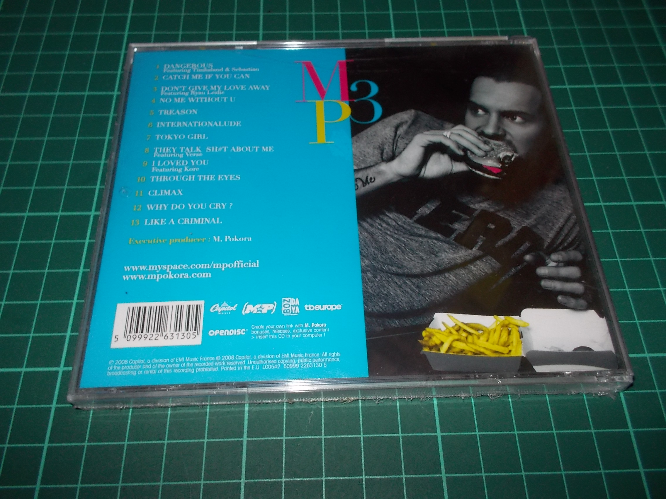 POKORA MATT - MP3 (CD)