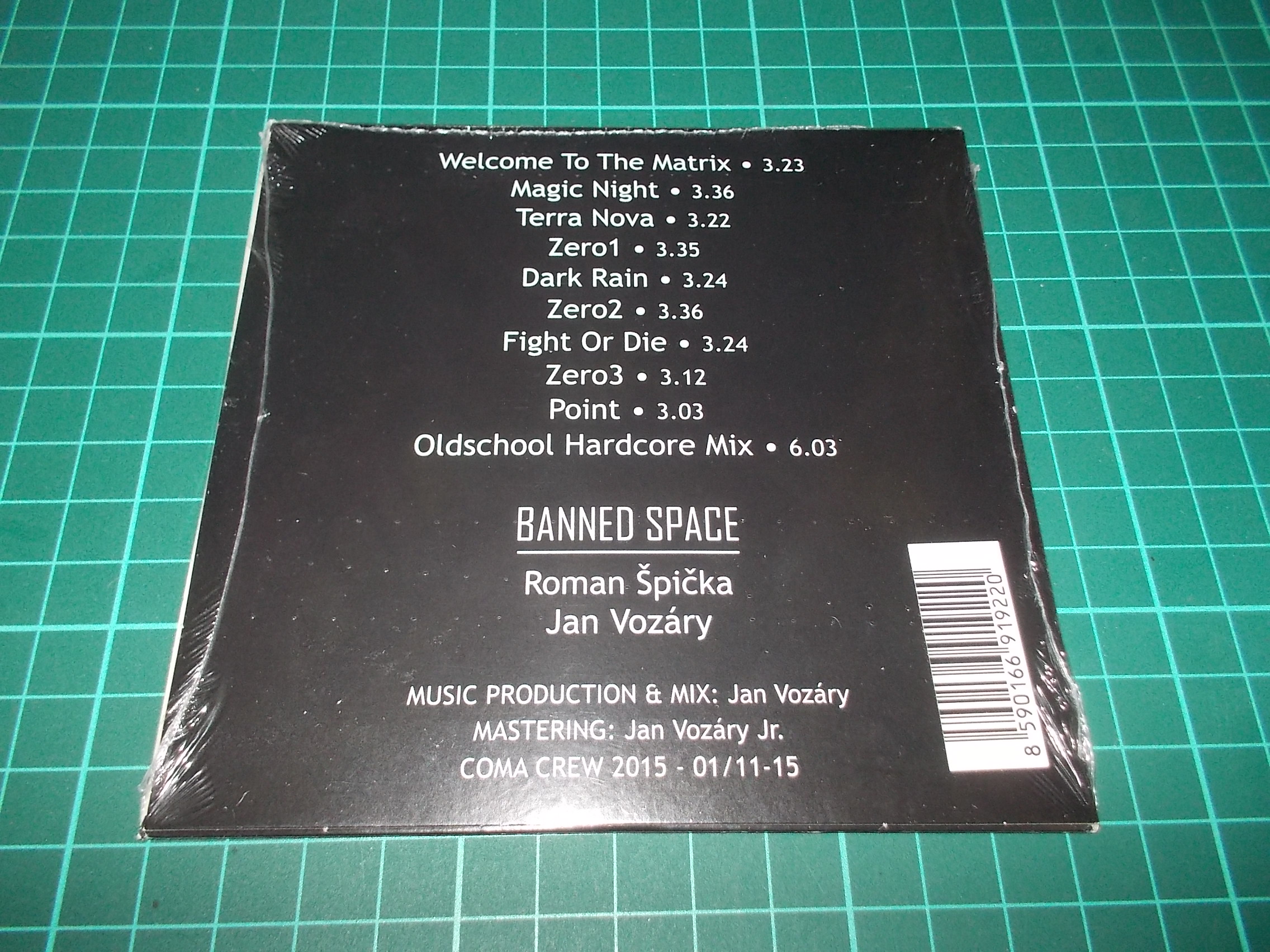 BANNED SPACE - TERRA NOVA (CD) Digipack