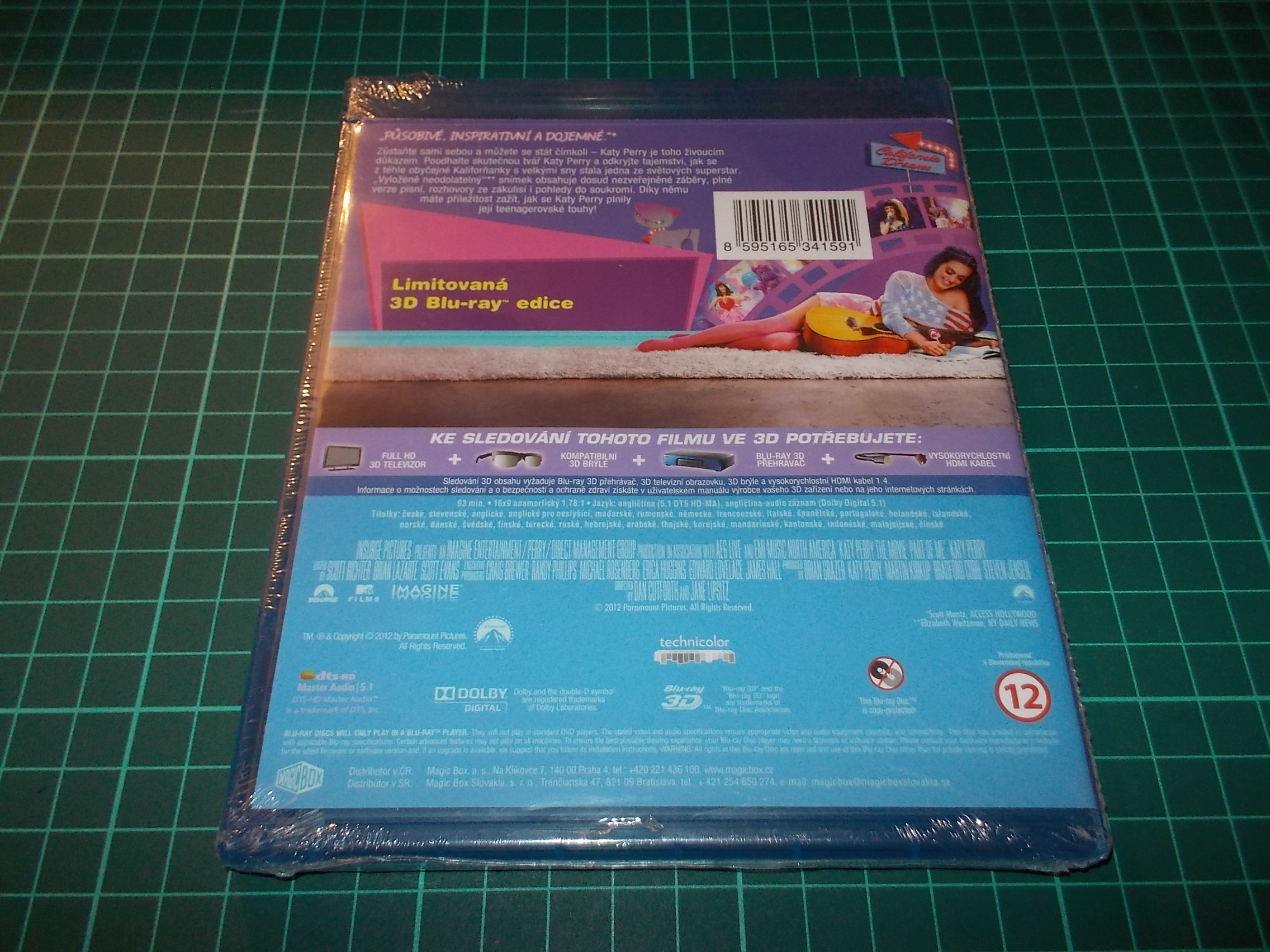 KATY PERRY  - PART OF ME (3D - Blu-ray)