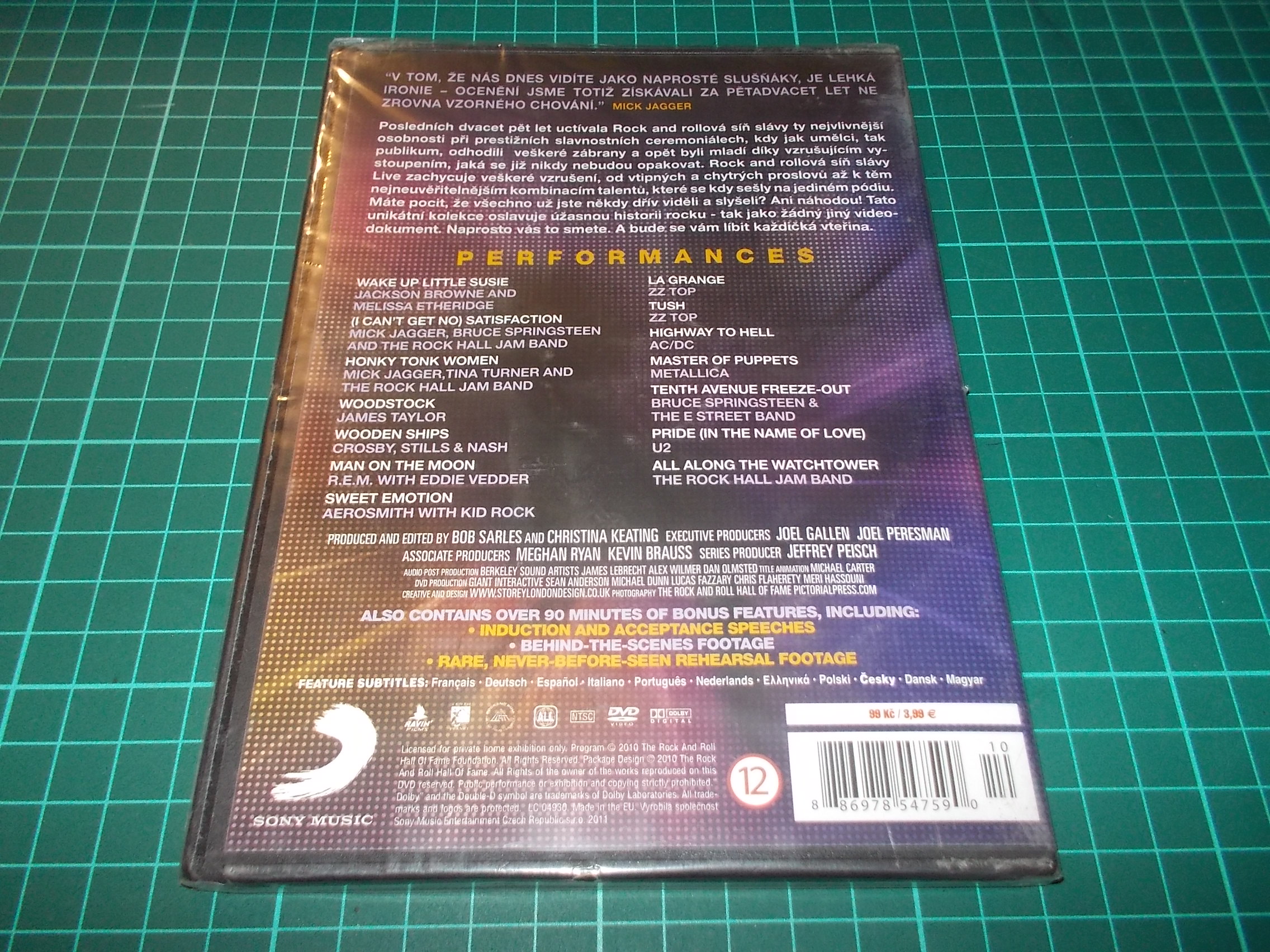  Rock and Roll Hall of Fame + Museum - Sweet Emotion (DVD slim)