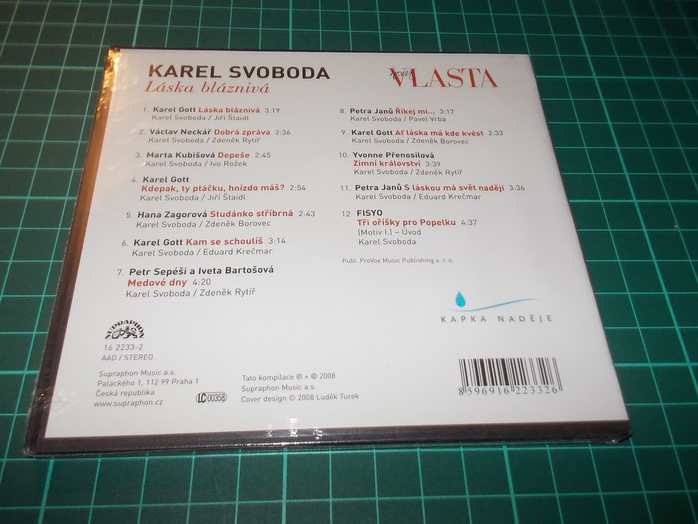 Karel Svoboda - Láska bláznivá (CD) Digipack