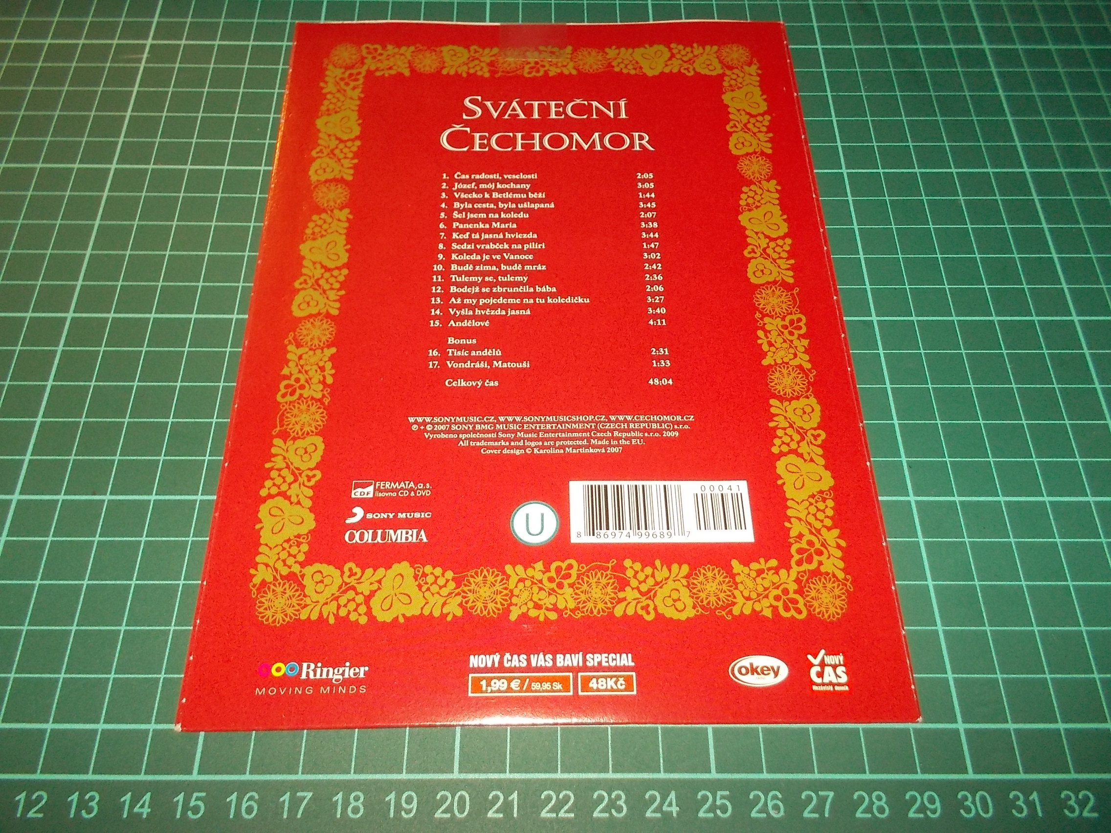 ČECHOMOR - SVÁTEČNÍ ČECHOMOR (CD v pošetce)