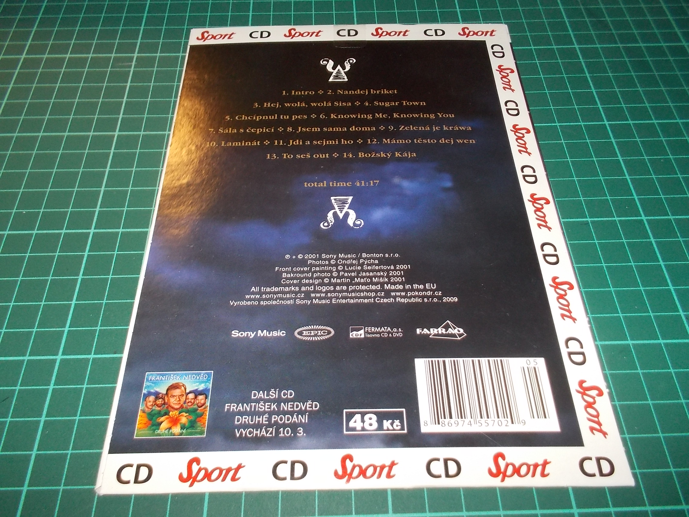 TĚŽKEJ POKONDR - JÉŽIŠMARJA  (CD v pošetce)