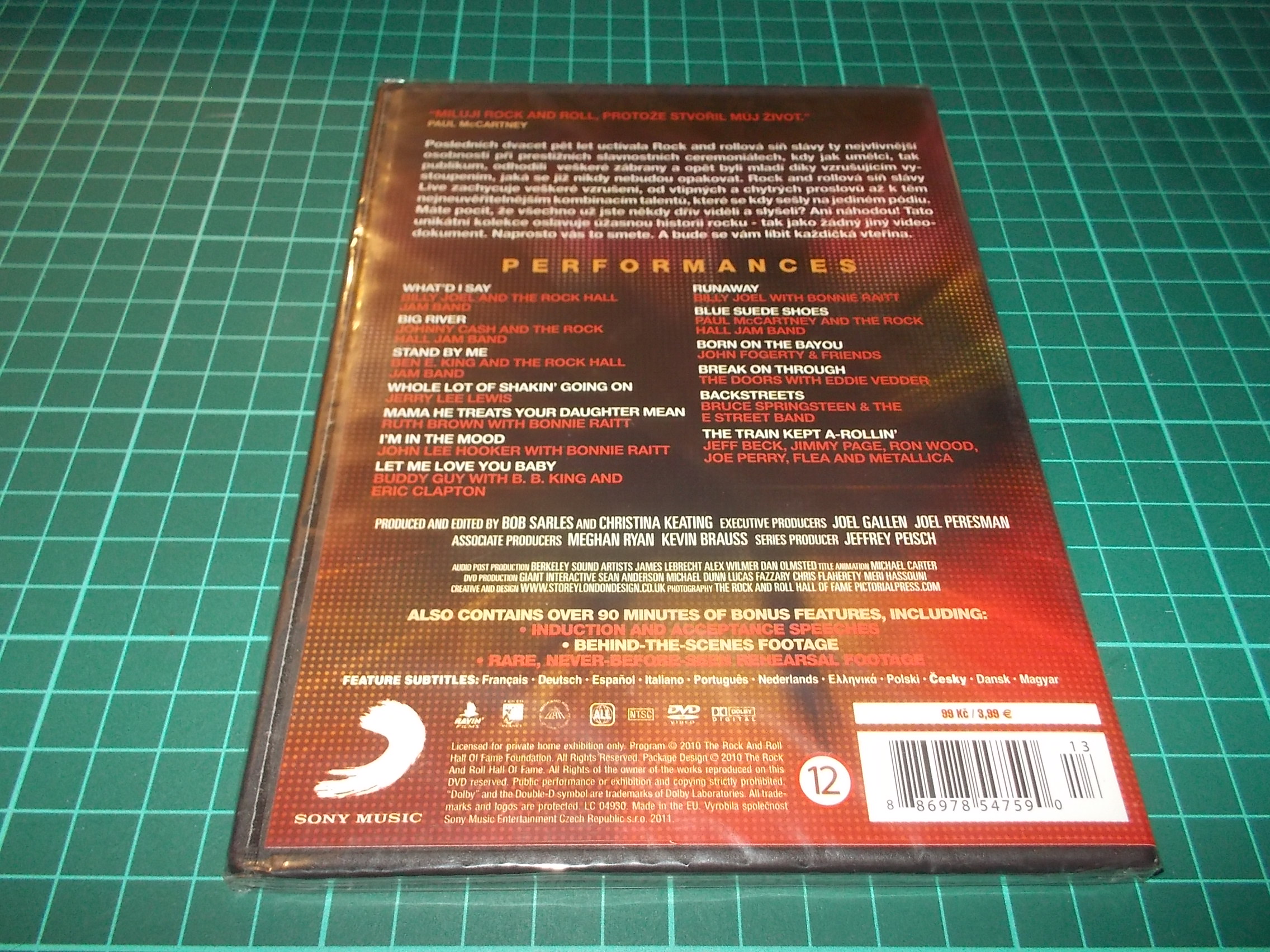  Rock and Roll Hall of Fame + Museum  - Whole Lotta Shakin (DVD slim)