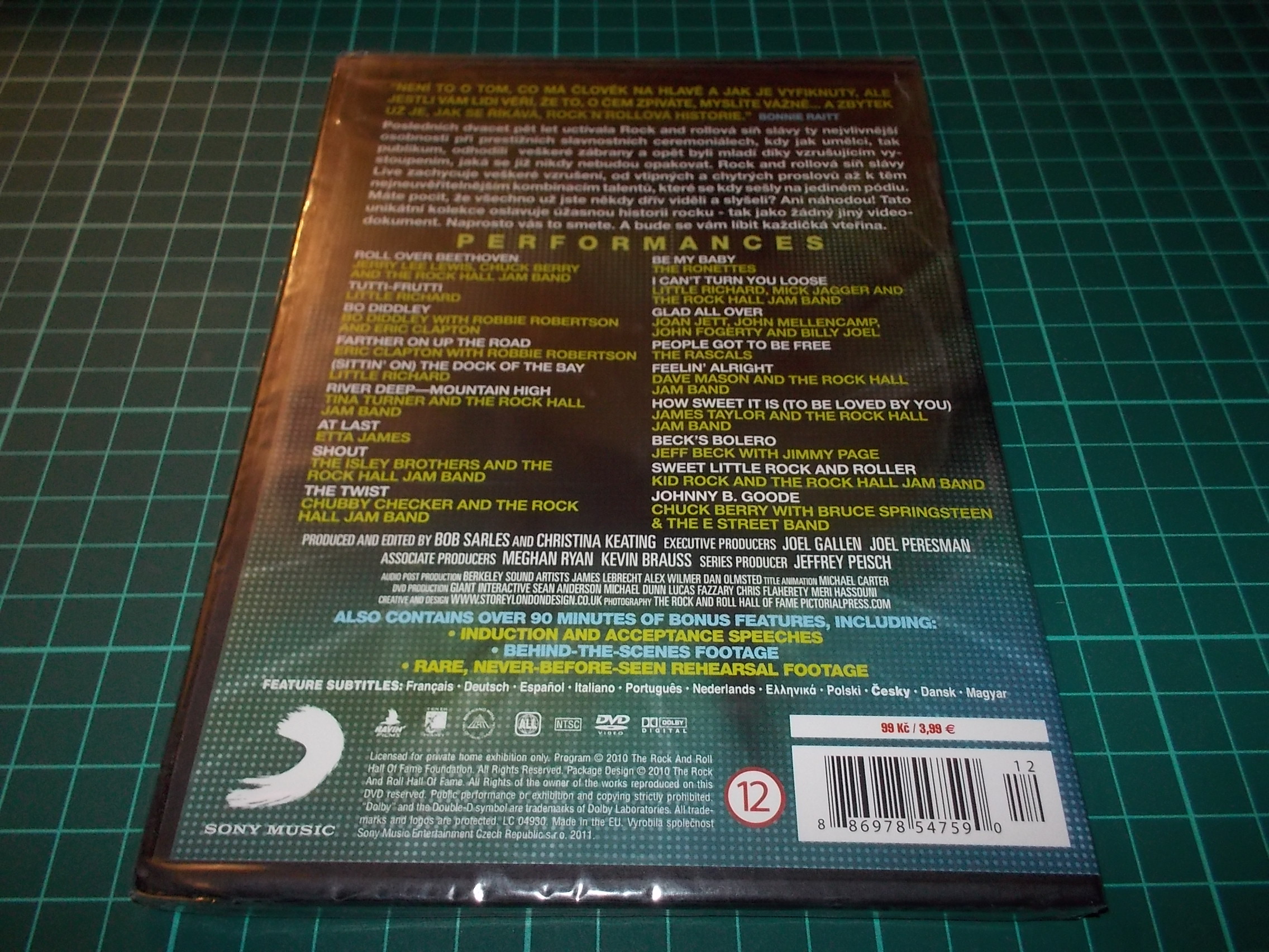 Rock and Roll Hall of Fame + Museum  - Feelin Alright (DVD slim)