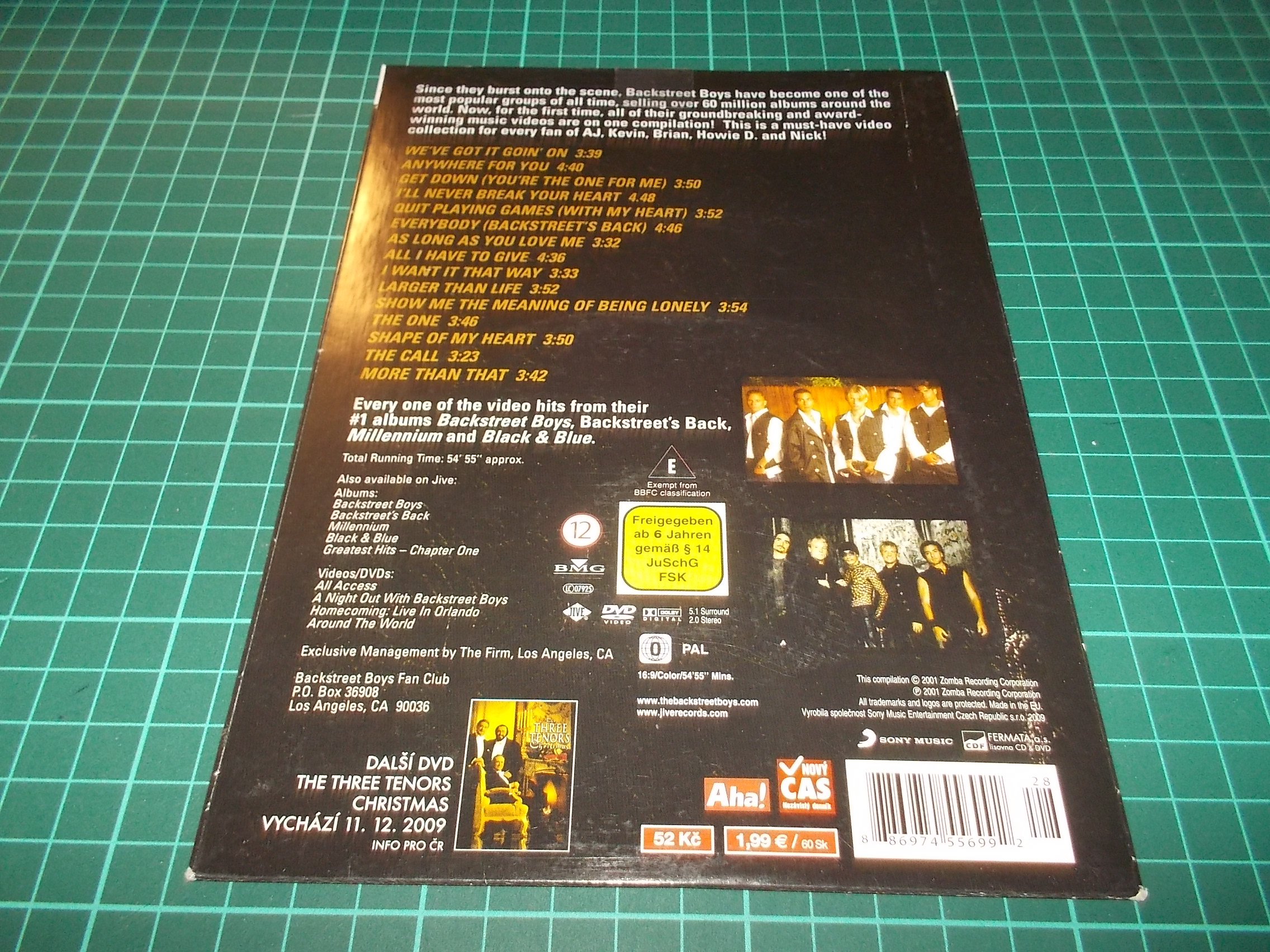 Backstreet Boys - The Hits : Chapter One (DVD v pošetce)