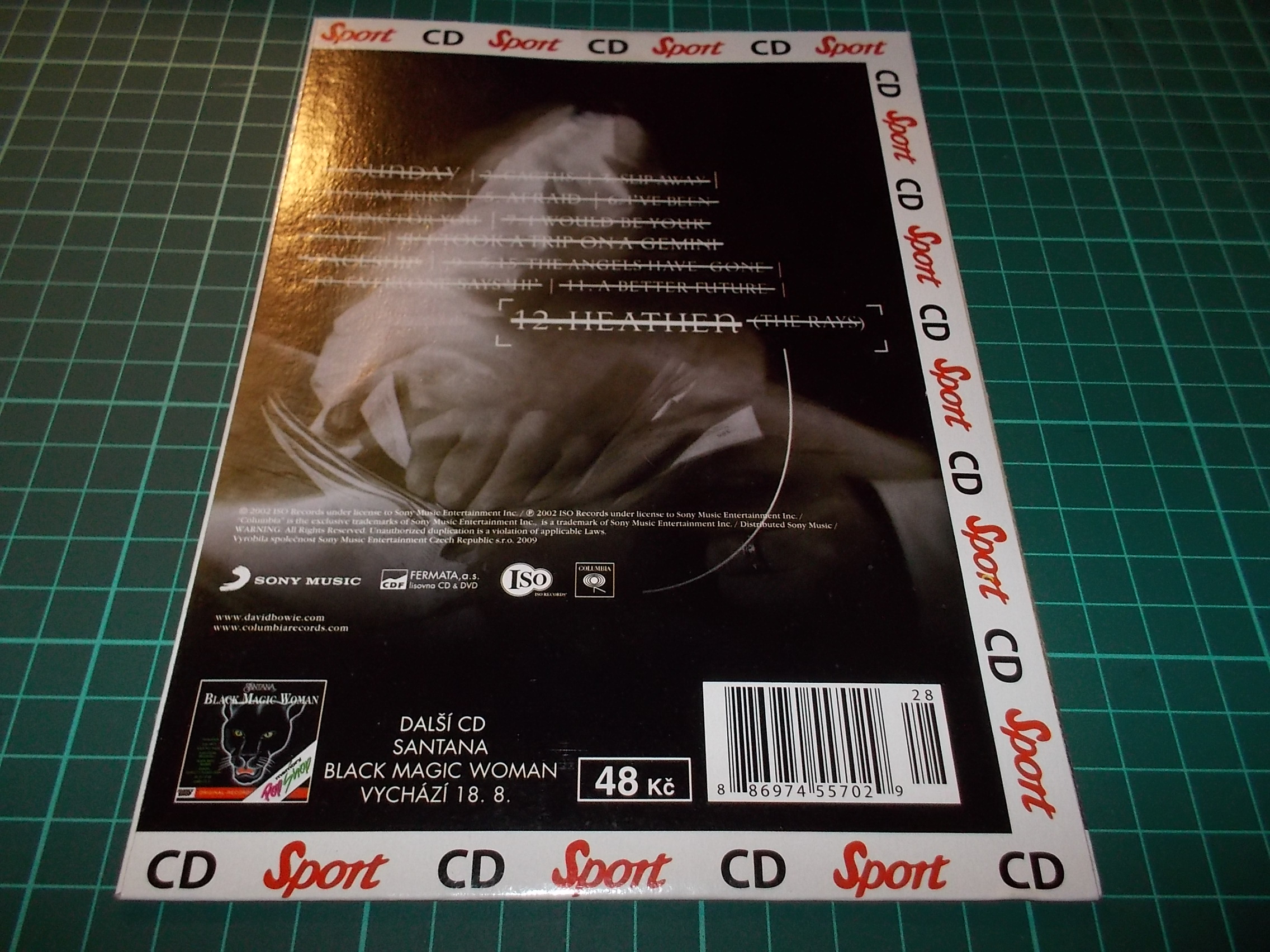 DAVID BOWIE - HEATHEN (CD v pošetce)
