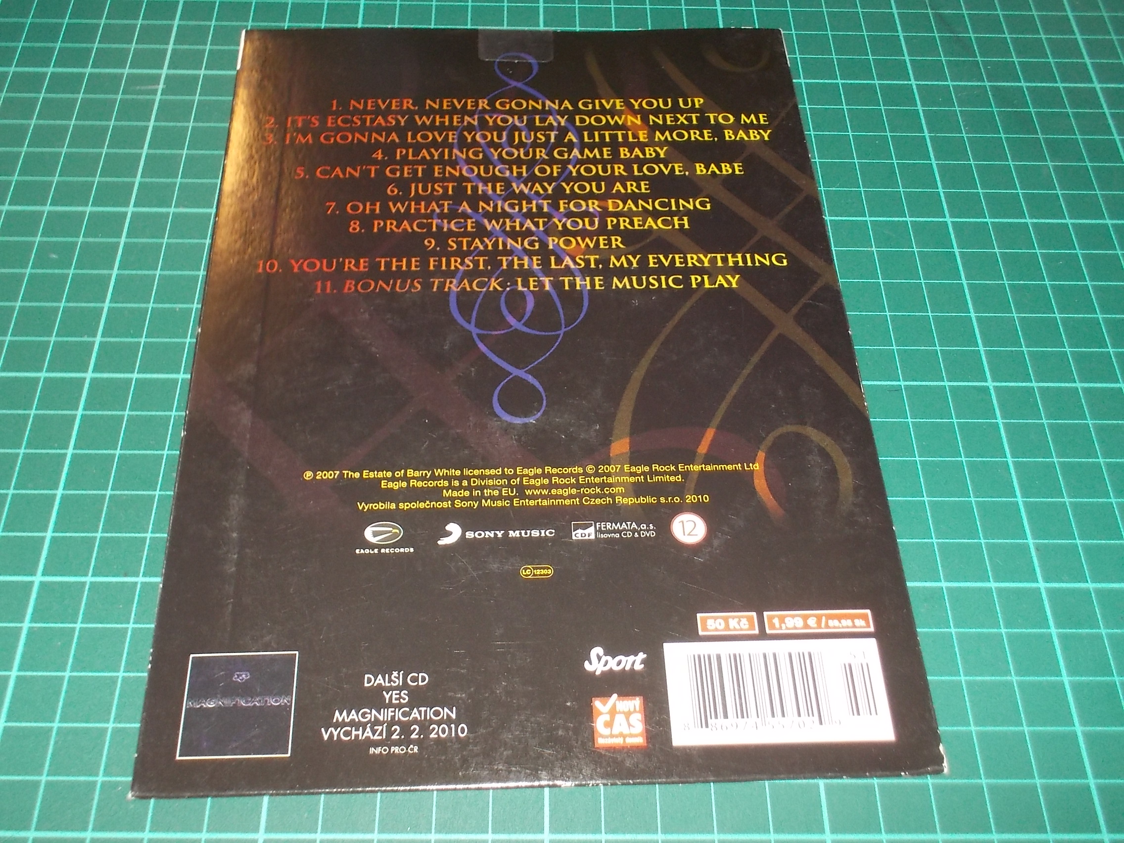 BARRY WHITE - AN EVENING WITH (CD v pošetce)