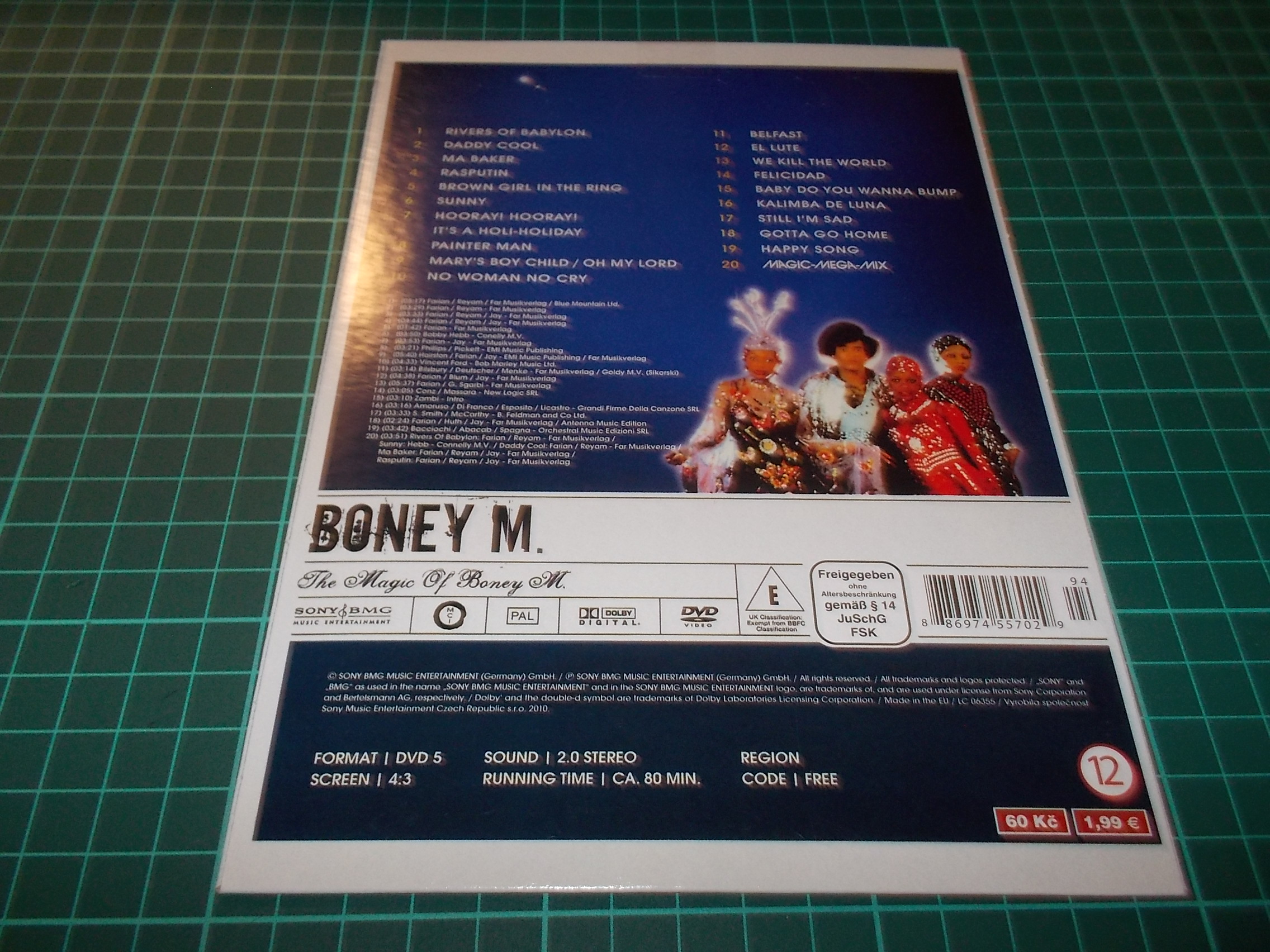 Boney M.  - THE MAGIC OF BONEY M. (DVD v pošetce)