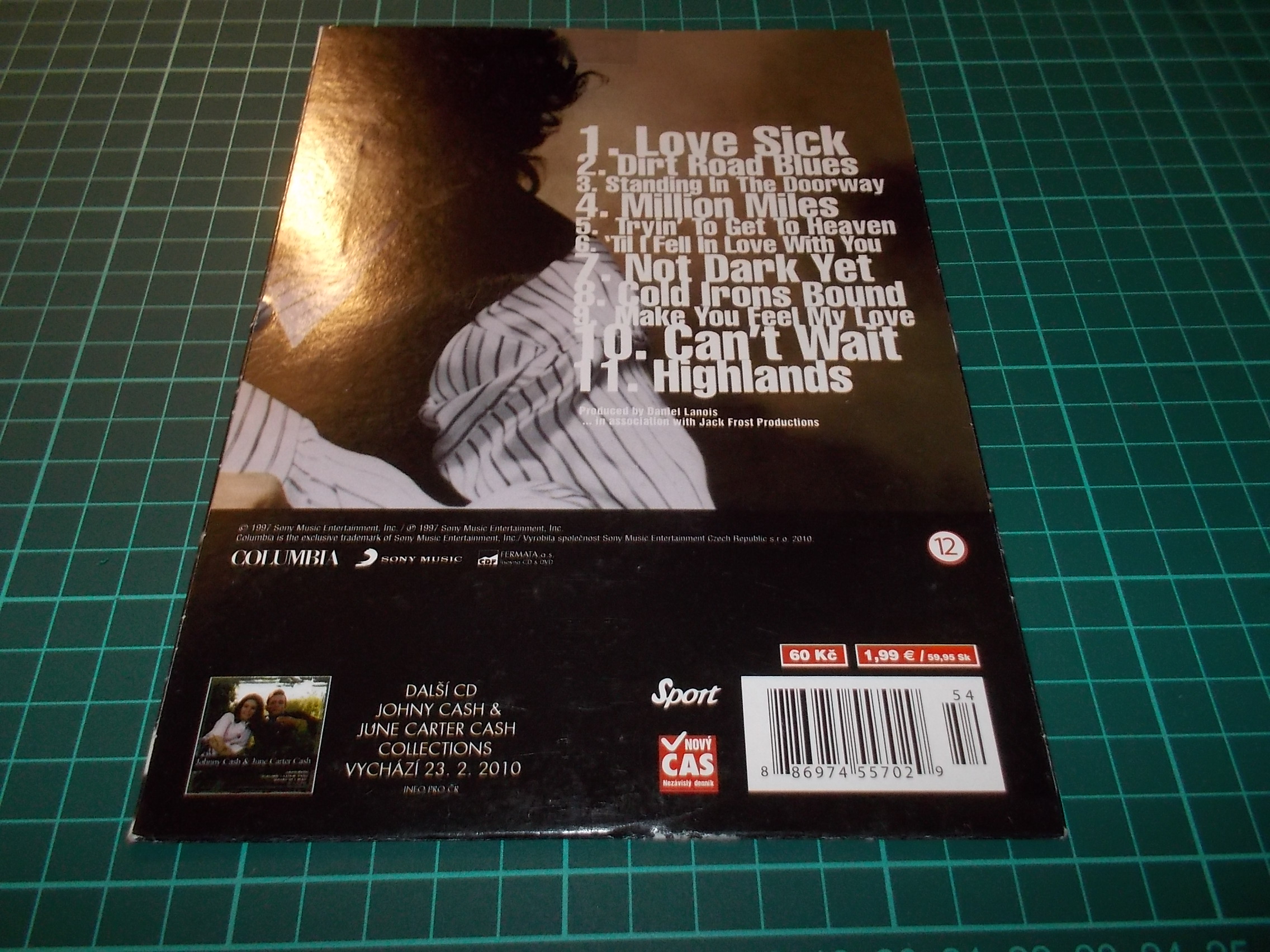 BOB DYLAN - TIME OUT OF MIND (CD v pošetce)