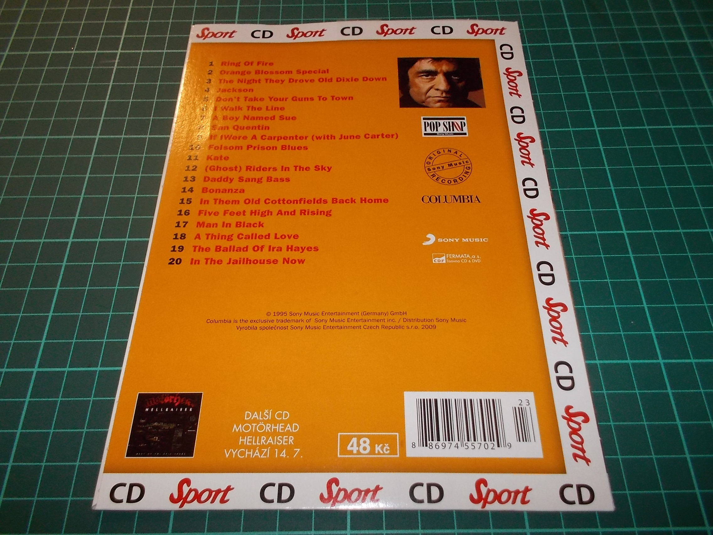 JOHNNY CASH - THE BEST OF JOHNNY CASH (CD v pošetce)