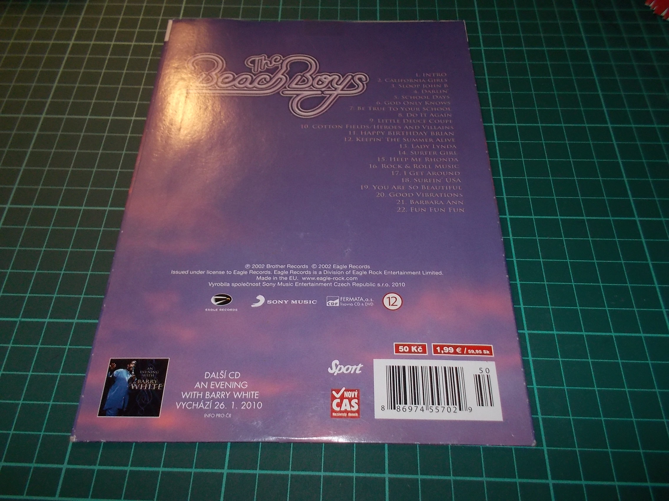 THE BEACH BOYS - LIVE AT KNEBWORTH 1980  (CD v pošetce)