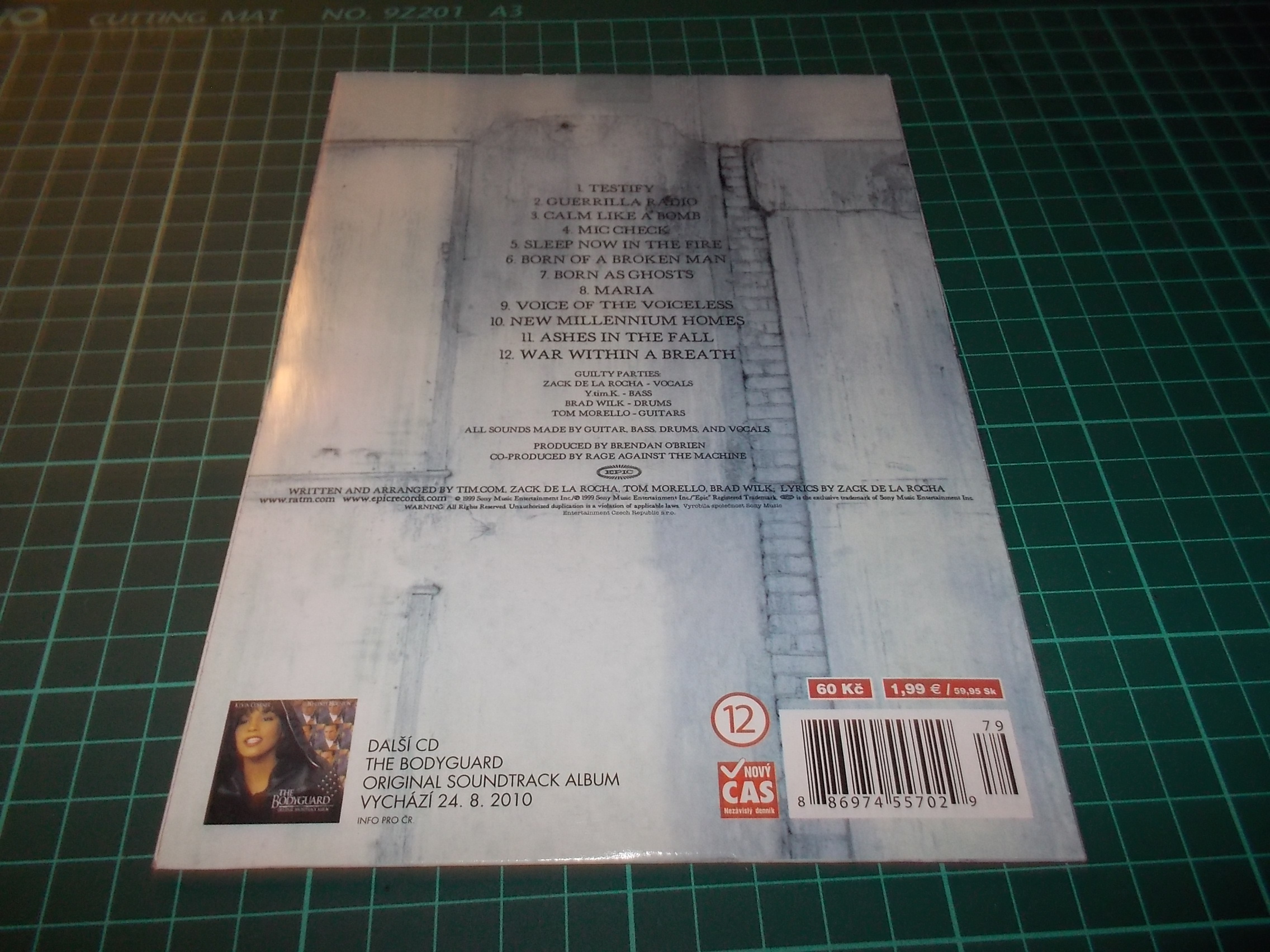 Rage Against the Machine - The Battle of Los Angeles (CD v pošetce)