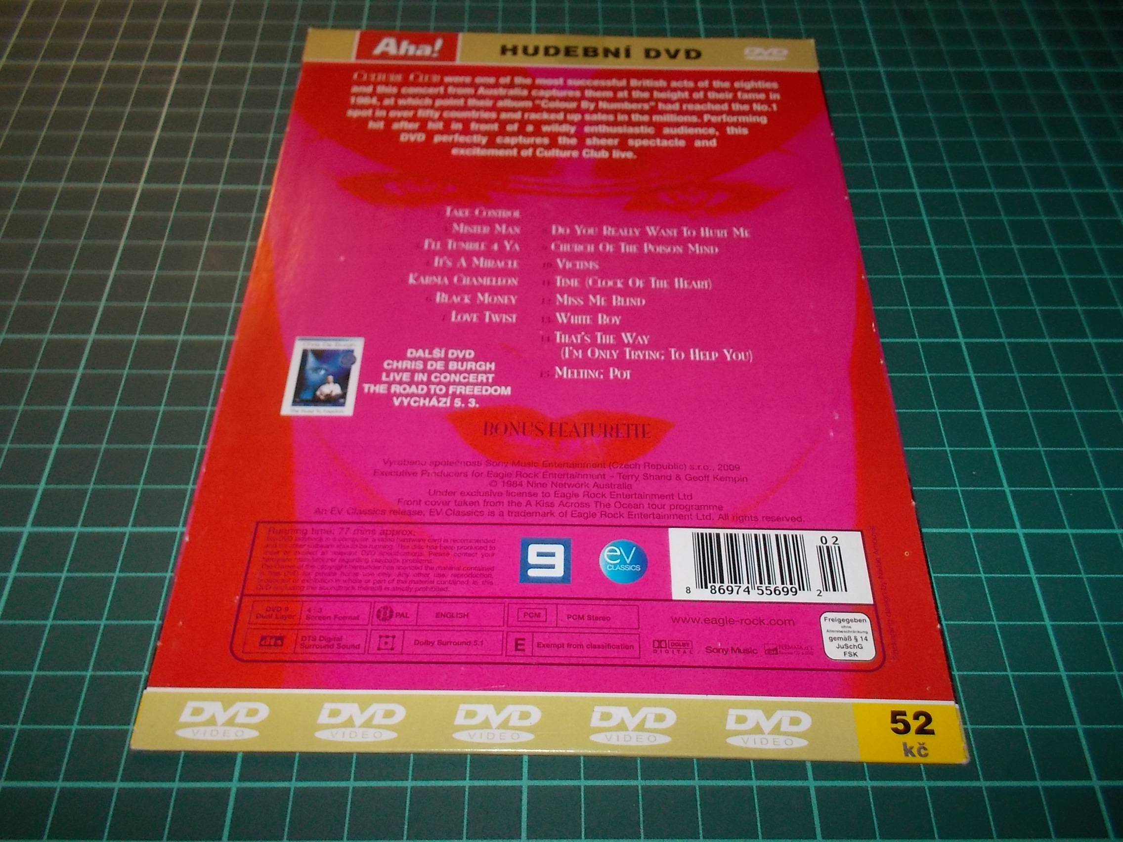 CULTURE CLUB - LIVE IN SYDNEY (DVD v pošetce)