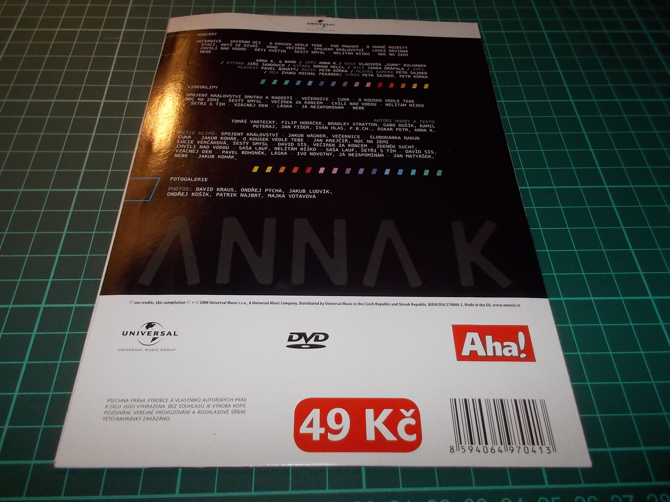 ANNA K - BEST OF 93-07 - AUKRO BEST OF TOUR ANNA K. 2009 (DVD v pošetce)
