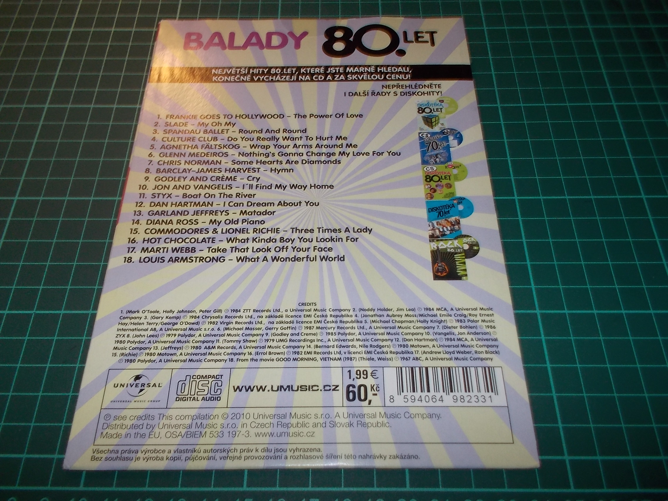 Various Artists - BALADY 80. LET - 4. DÍL (CD v pošetce)