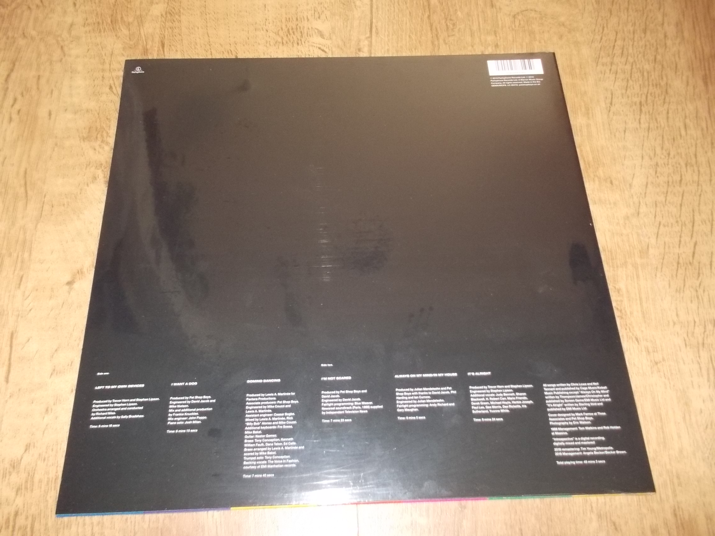 PET SHOP BOYS - INTROSPECTIVE (Vinyl-LP)