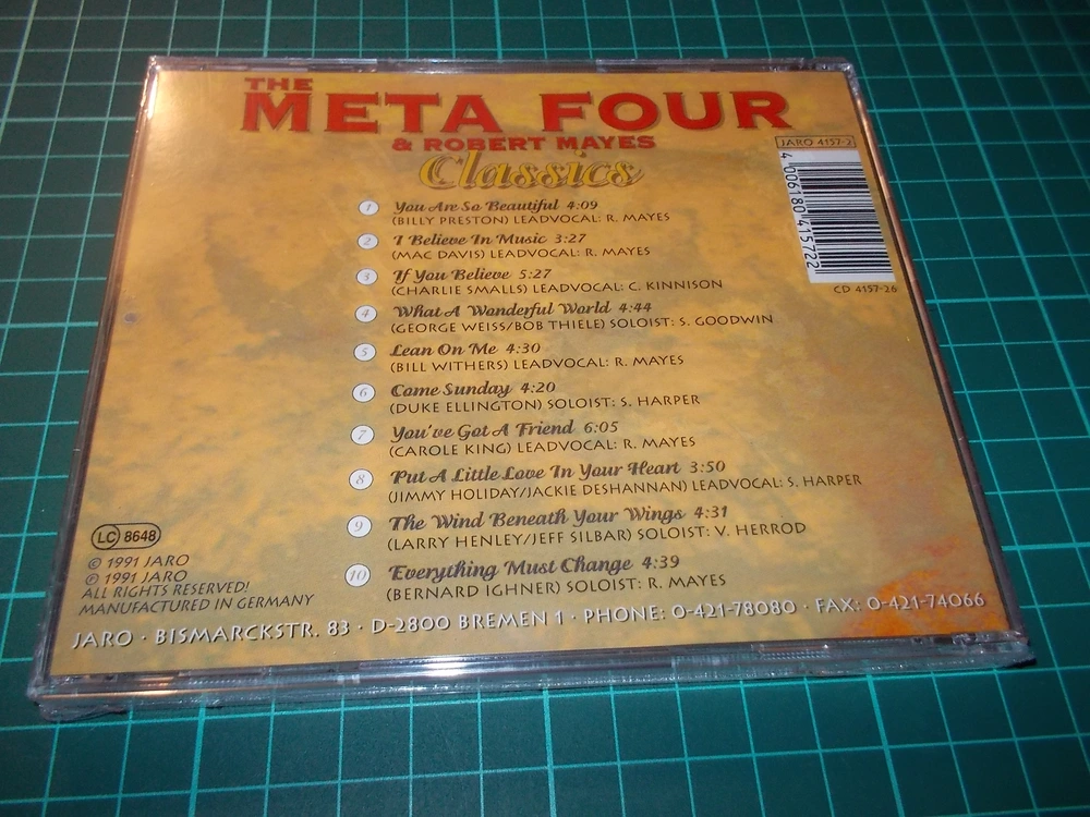 The Meta Four & Robert Mayes - Classics (CD)