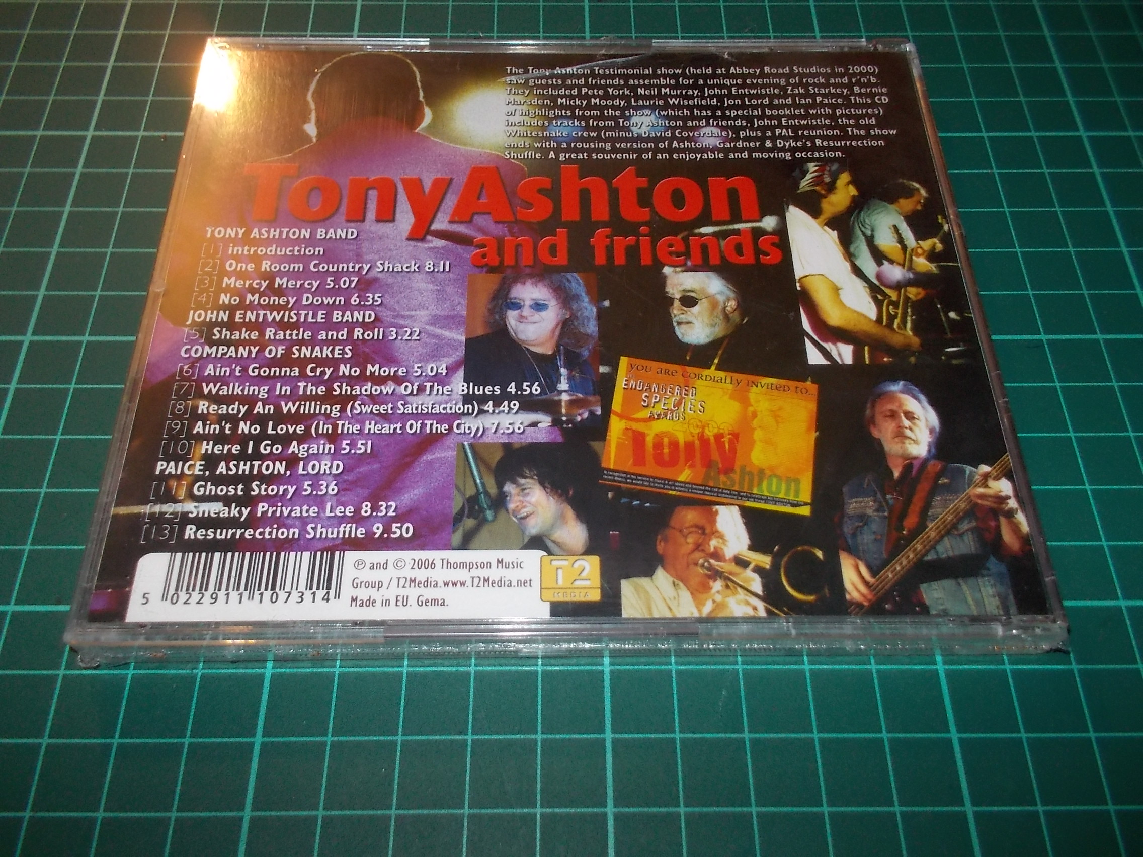 Tony Ashton And Friends – Live At Abbey Road 2000 (CD)