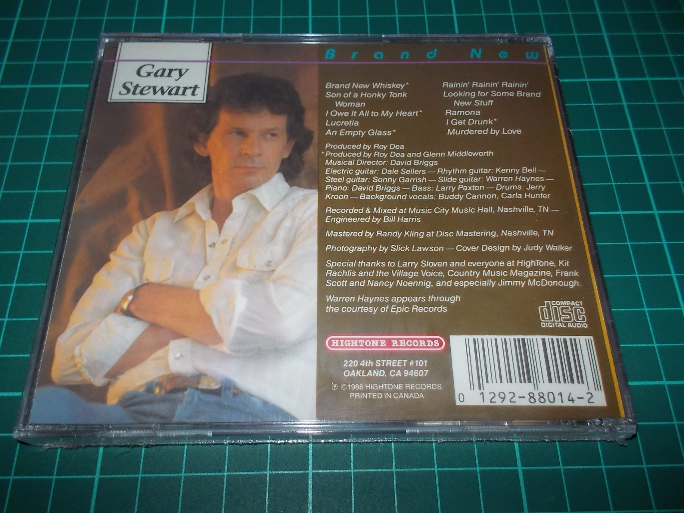 GARY STEWARD - BRAND NEW (CD)