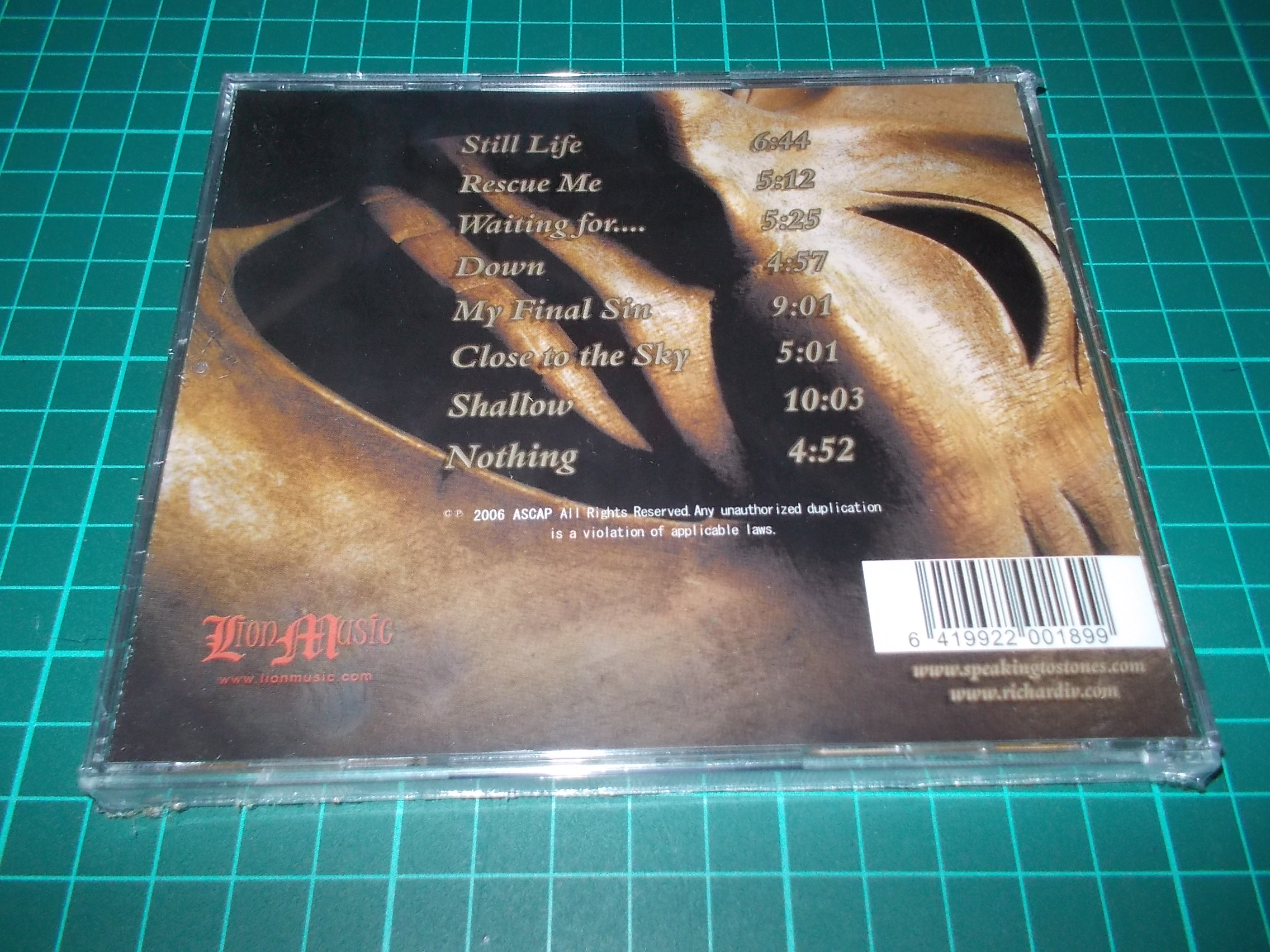 SPEAKING TO STONES - SPEAKING TO STONES (CD)