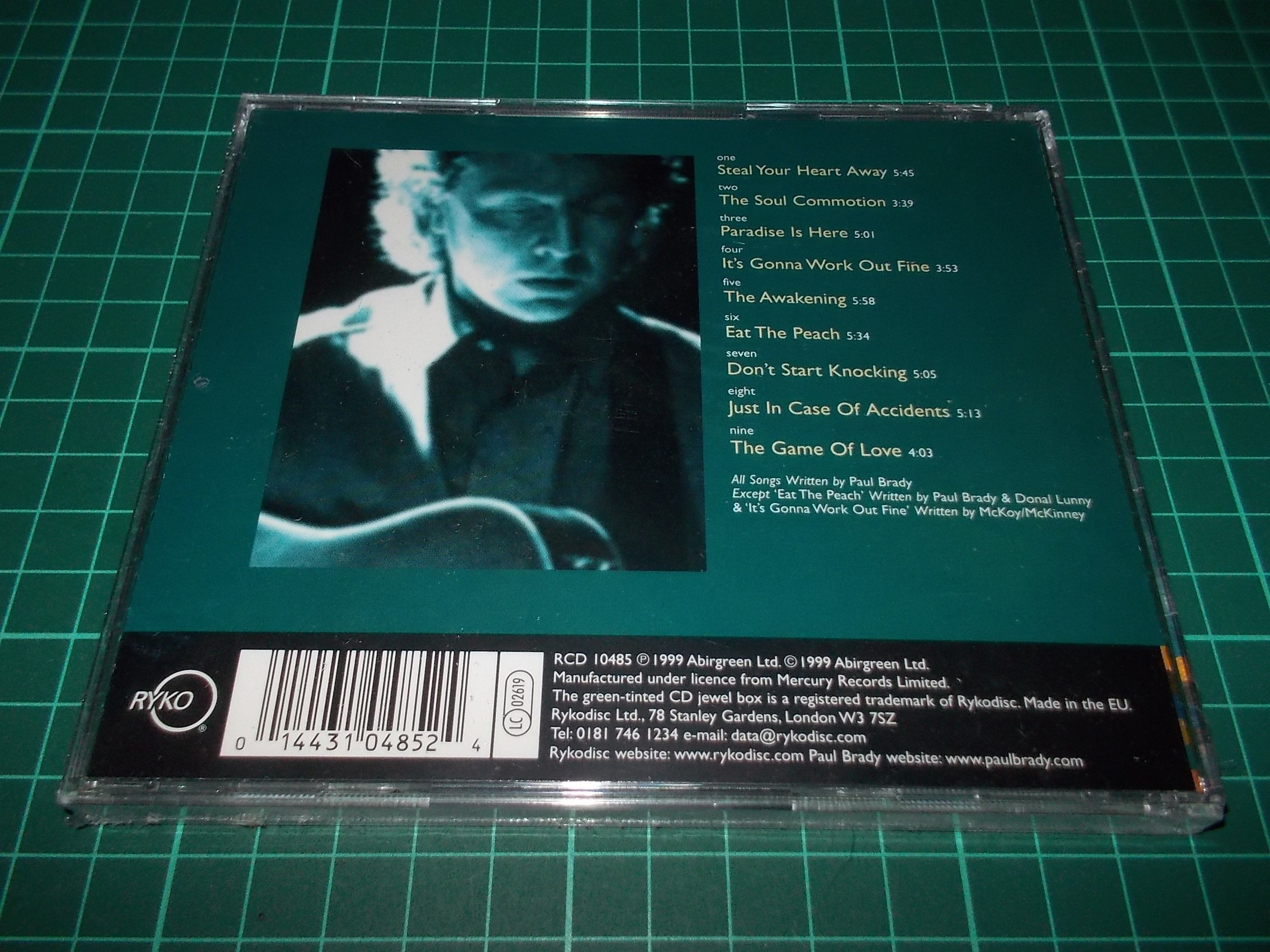 Paul Brady - Primitive Dance (CD)