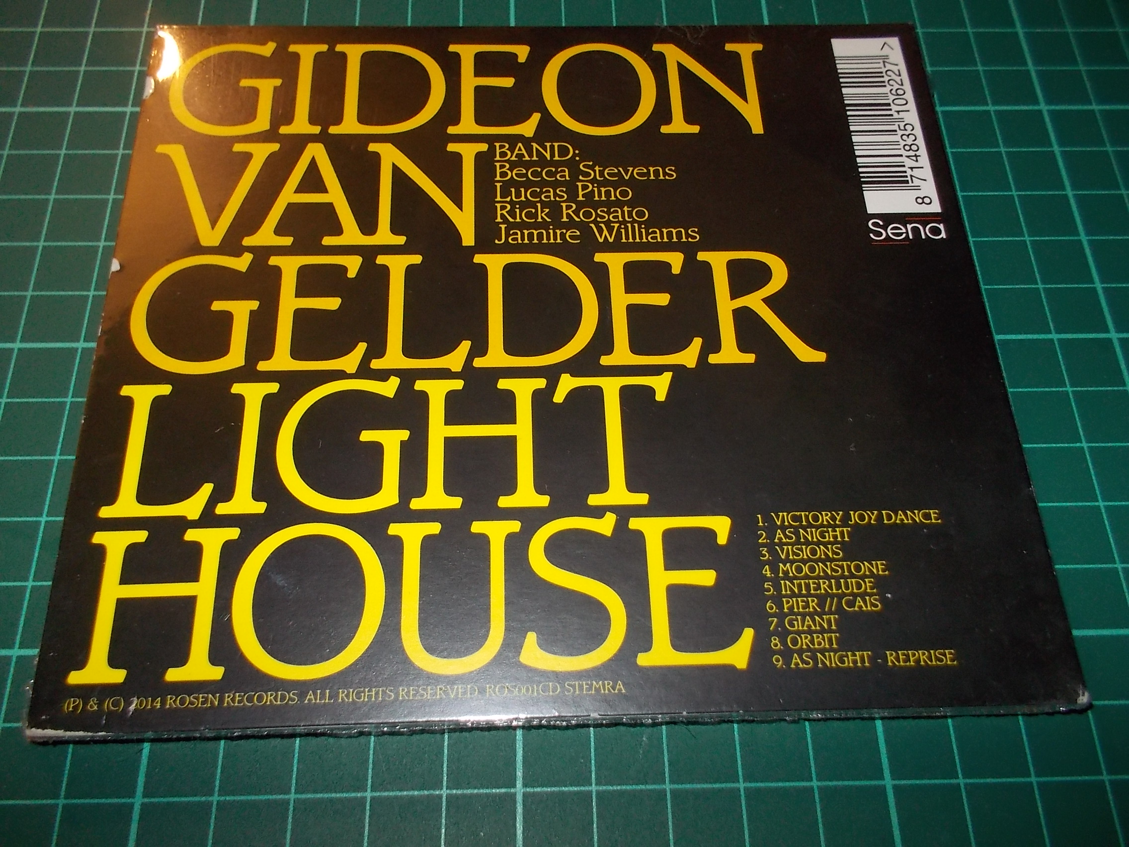 Gideon Van Gelder - Lighthouse (CD) Digipack