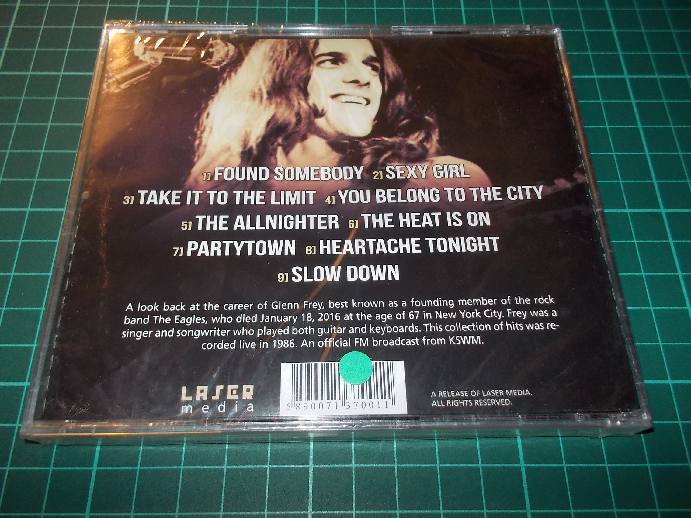 GLENN FREY - TAKE IT TO THE LIMIT (CD)