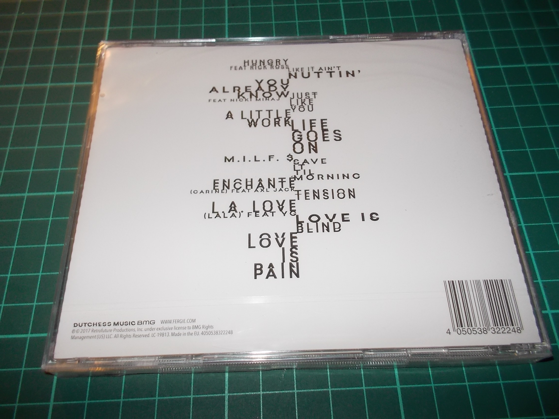 FERGIE - DOUBLE DUTCHES (CD)