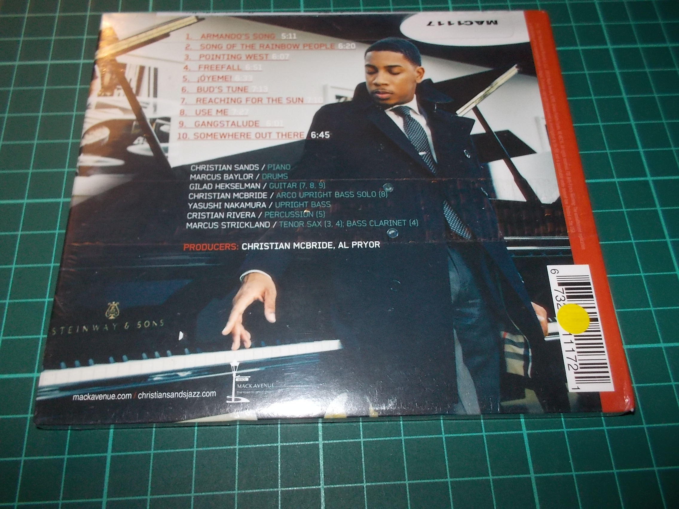 CHRISTIAN SANDS - REACH (CD) Digipack