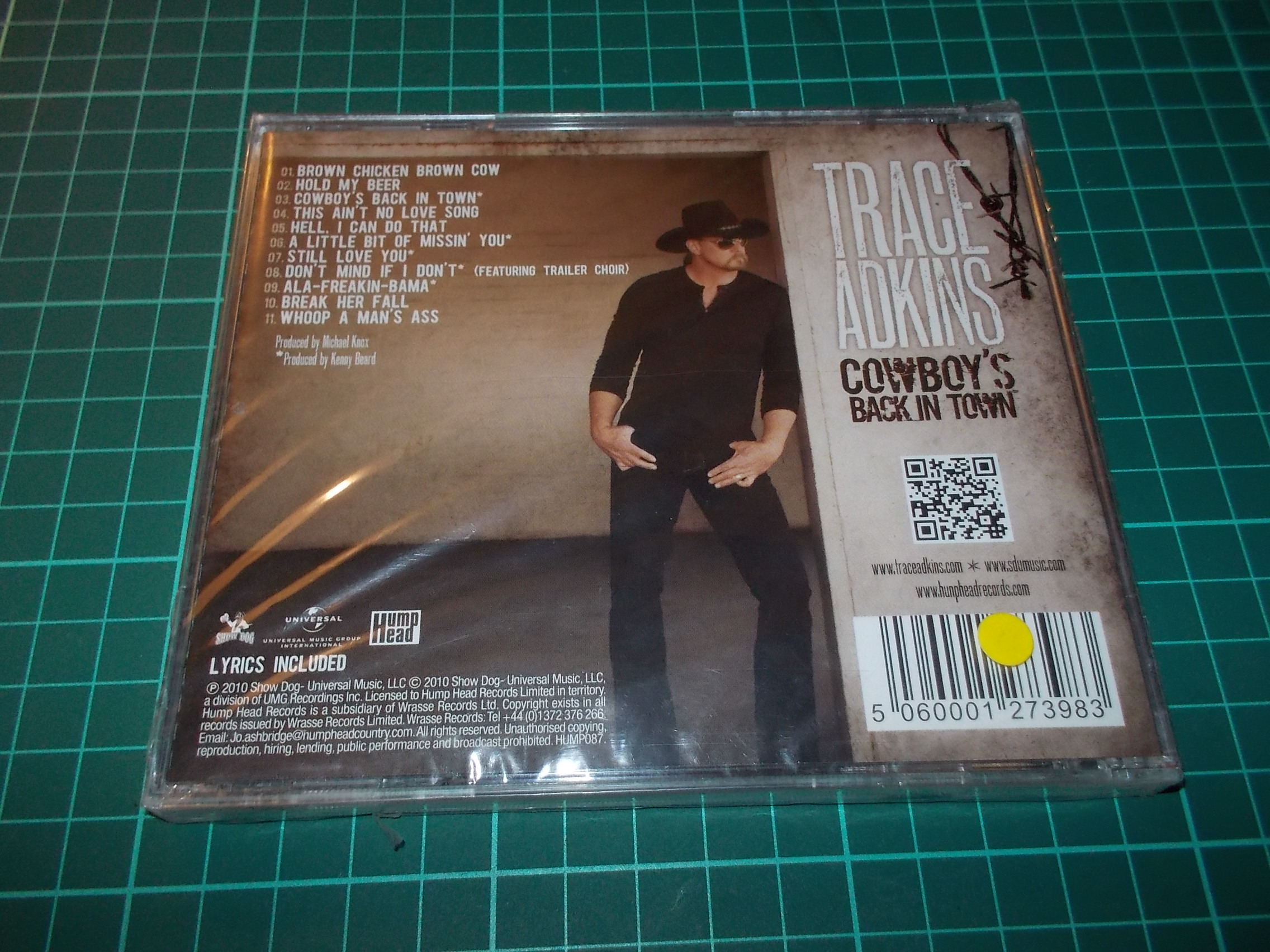 Trace Adkins - Comboy's Back In Town (CD)