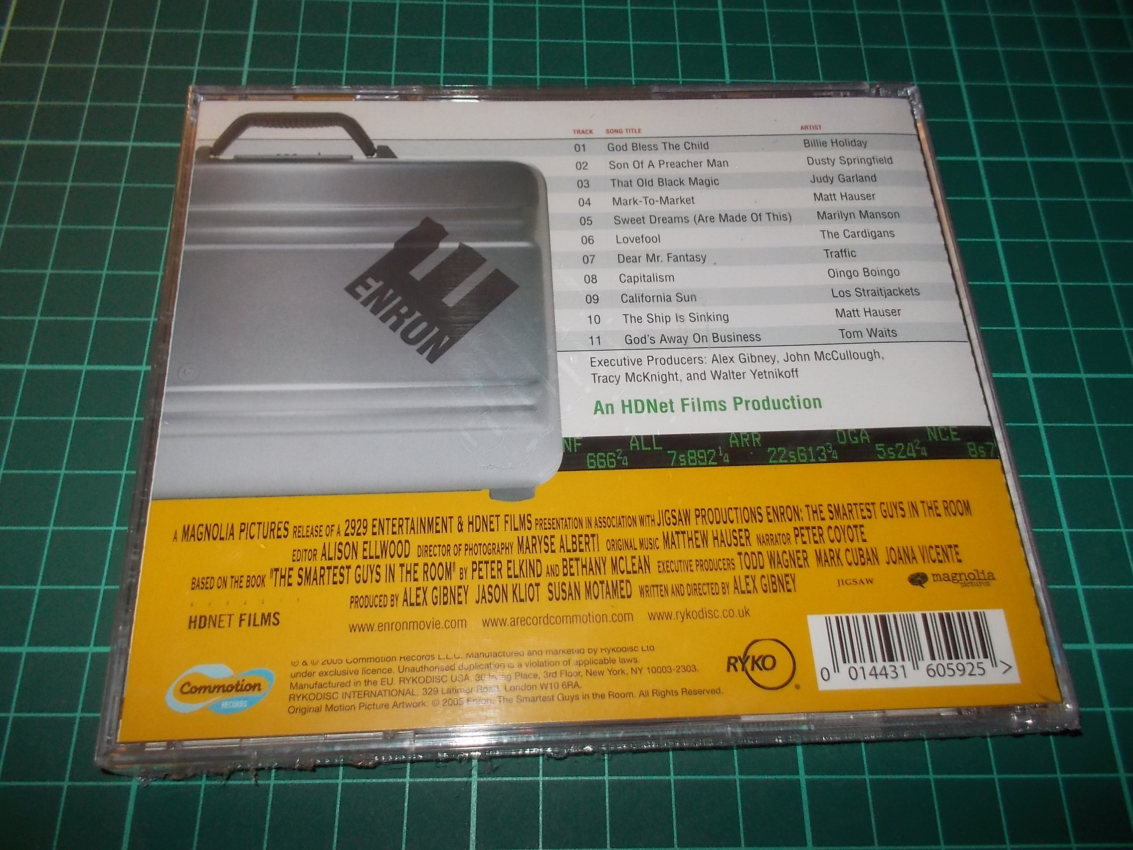 Enron - The Smartest Guy In The Room MUSIC FROM THE FILM (CD)