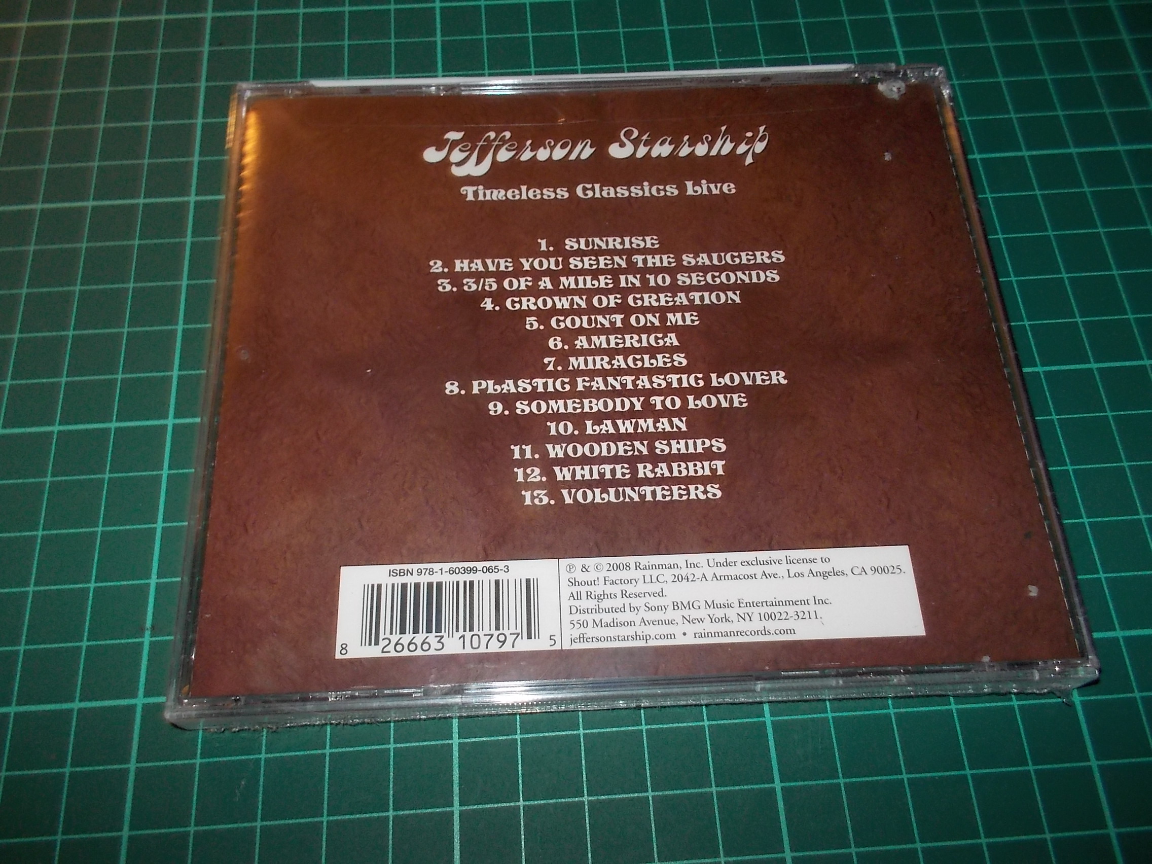 Jefferson Starship - Timeless Classics Live (CD)