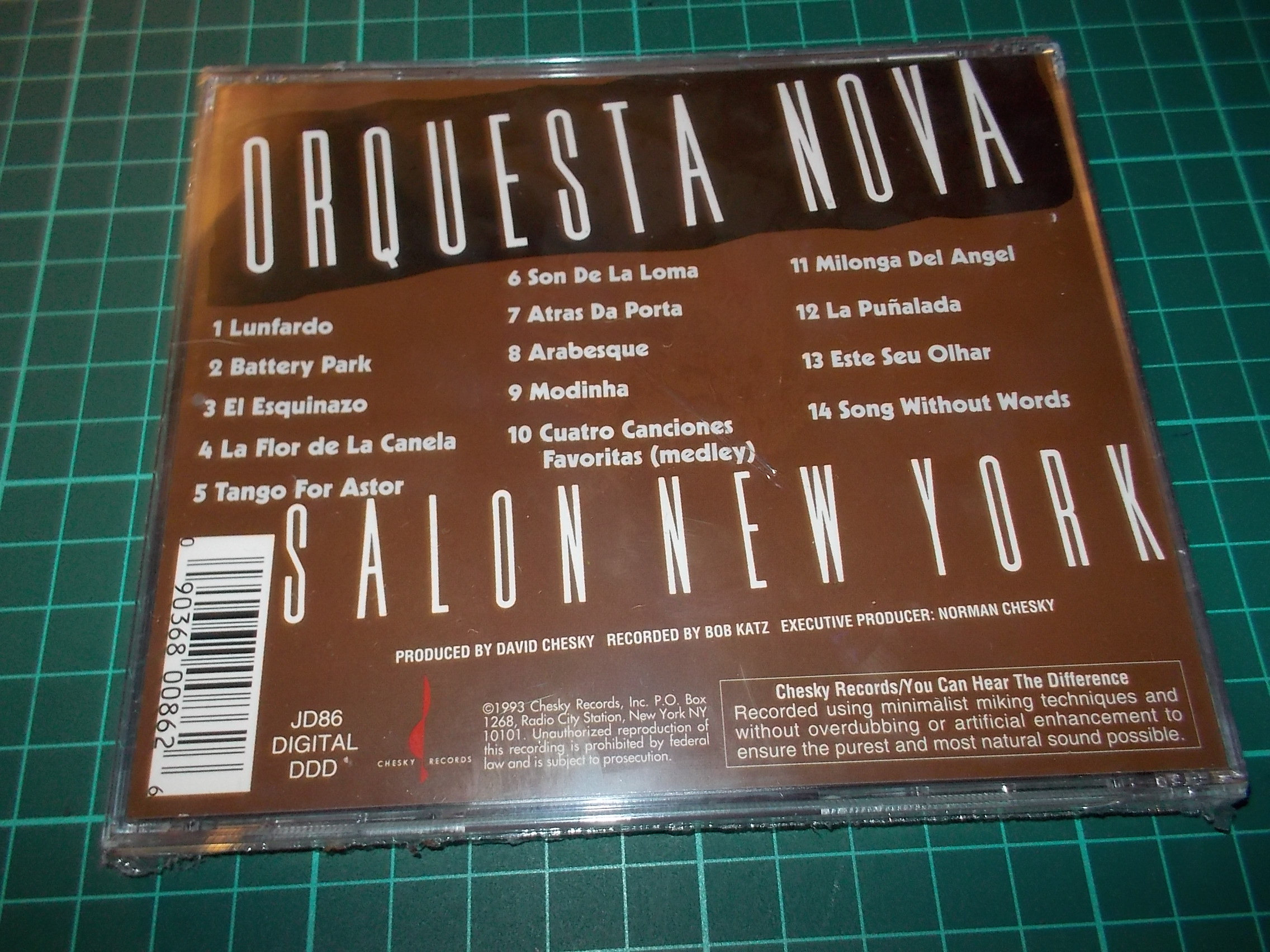 Orquestra Nova - Salon New York (CD)