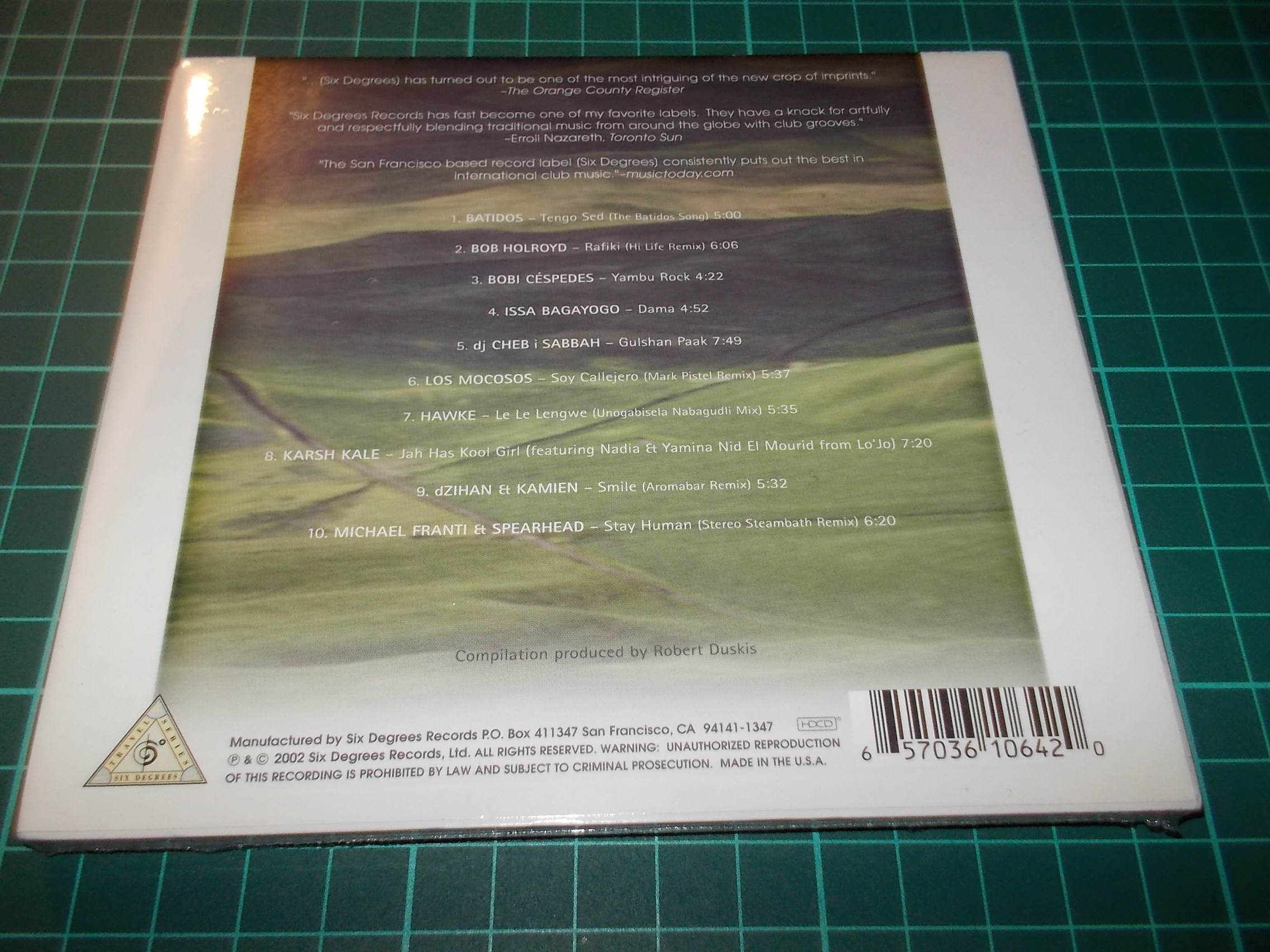 Various Artists - A SIX DEGREES COLLECTION - TRAVELER 02 (CD) Digipack