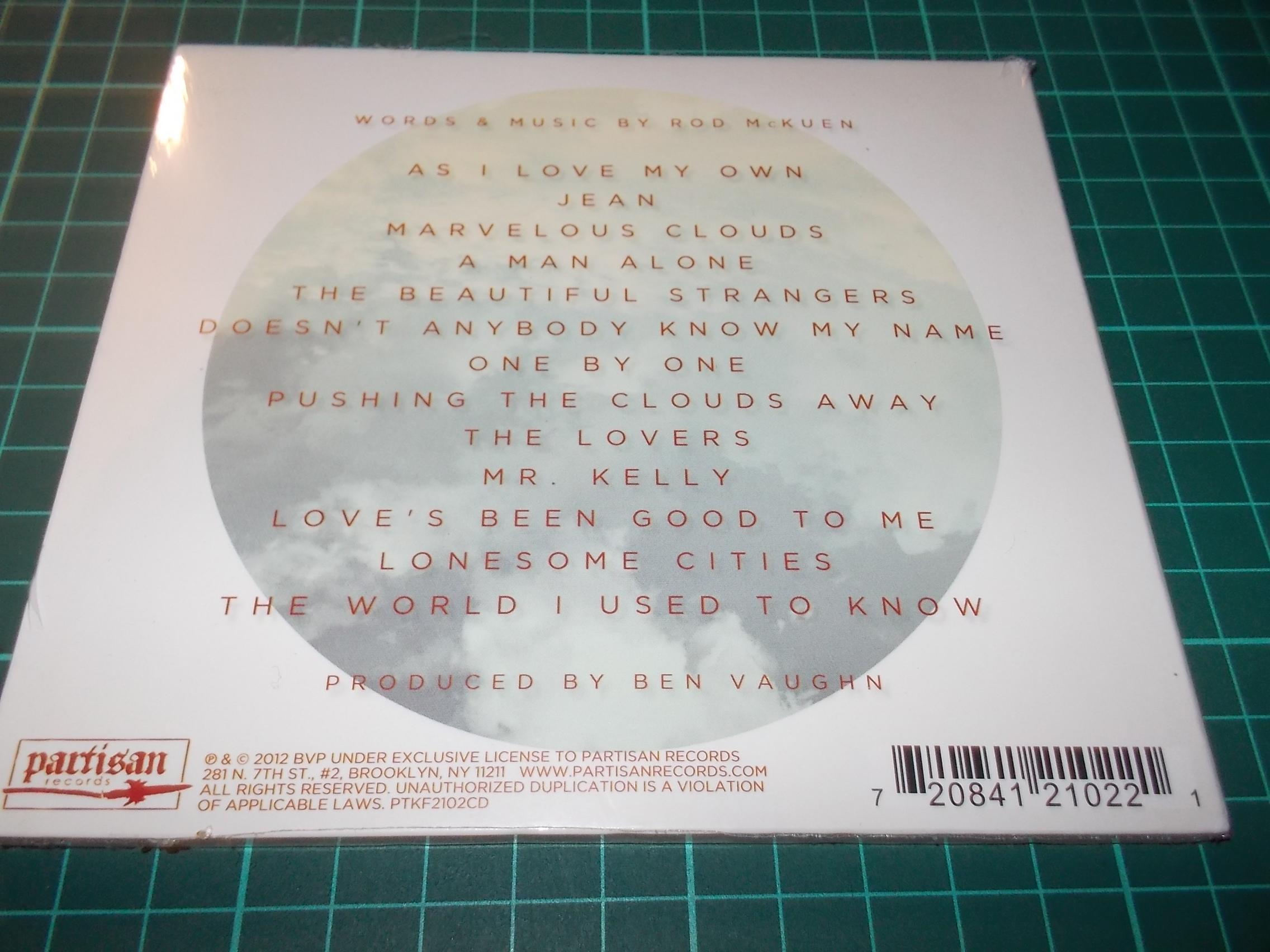 Aaron Freeman - Marvelous Clouds (CD) Digipack