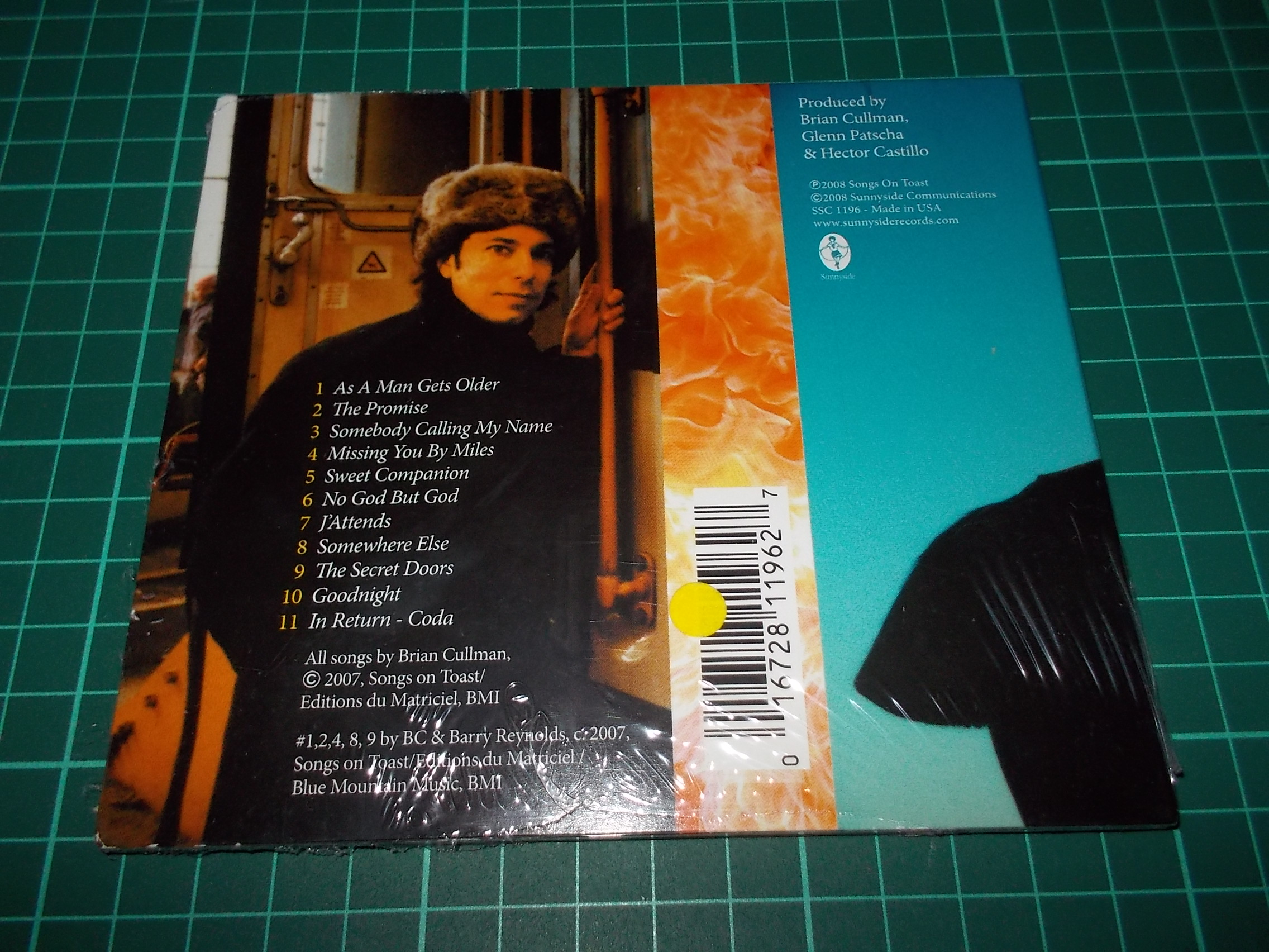 Brian Cullman - All Fires the Fire (CD) Digipack