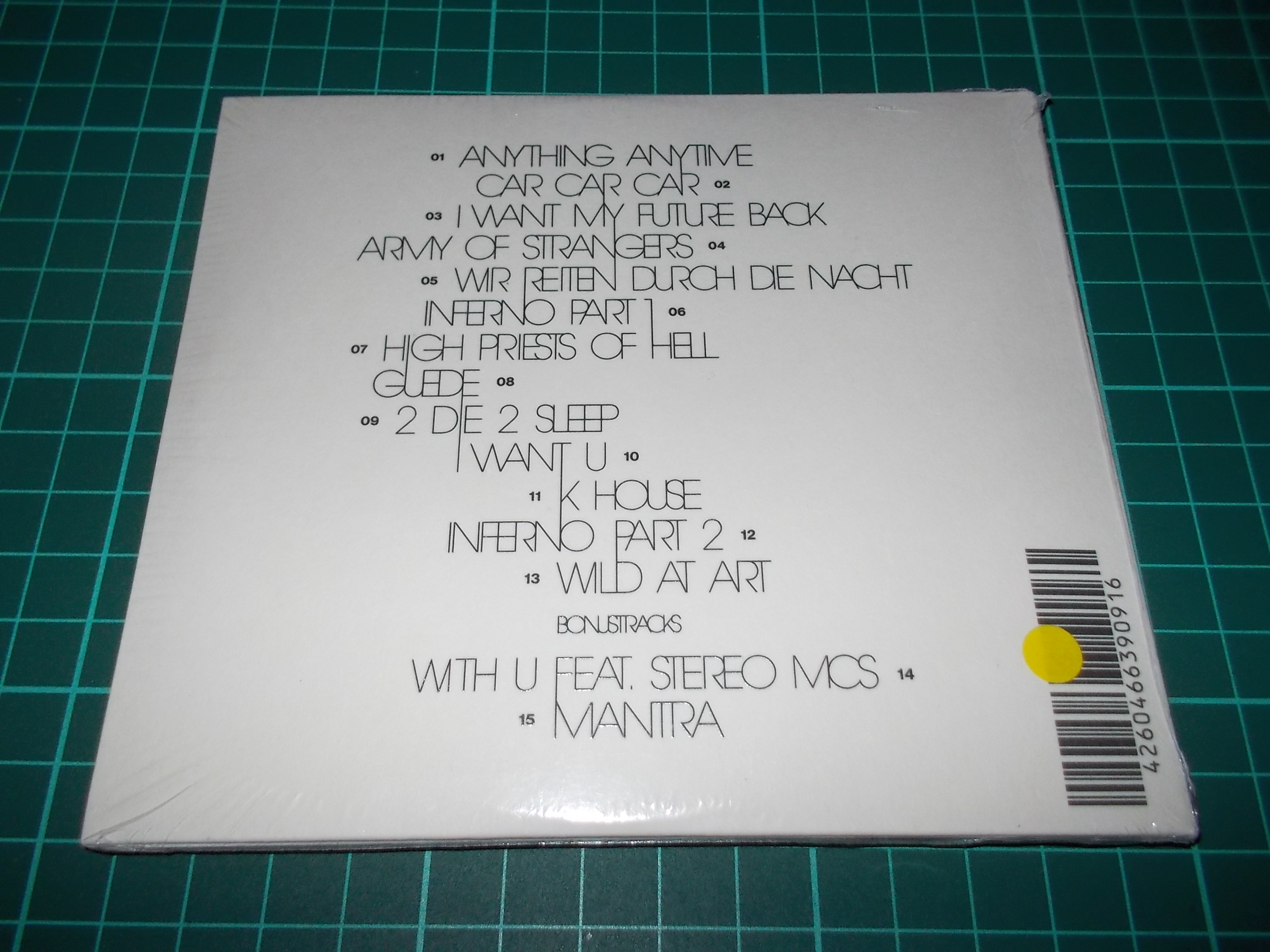 DJ HELL - Zukunftsmusik (CD) Digipack