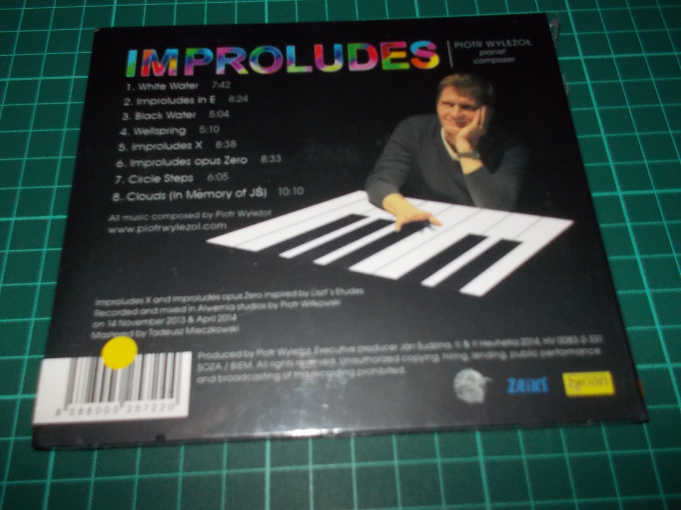 Piotr Wyleżoł SOLO - IMPROLUDES (CD) Digipack