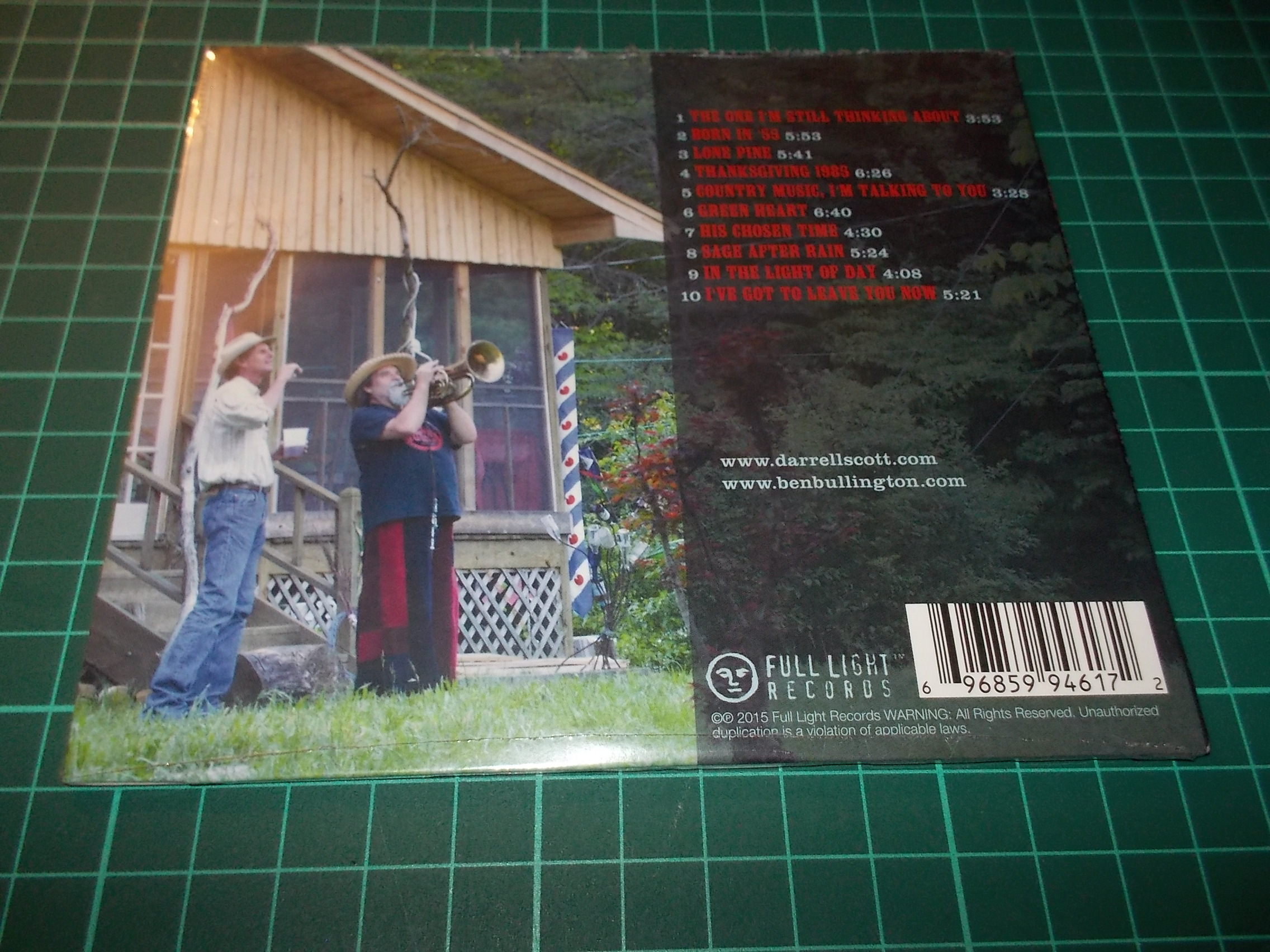 Darrell Scott - Songs Of Ben Bullington (CD) Digipack